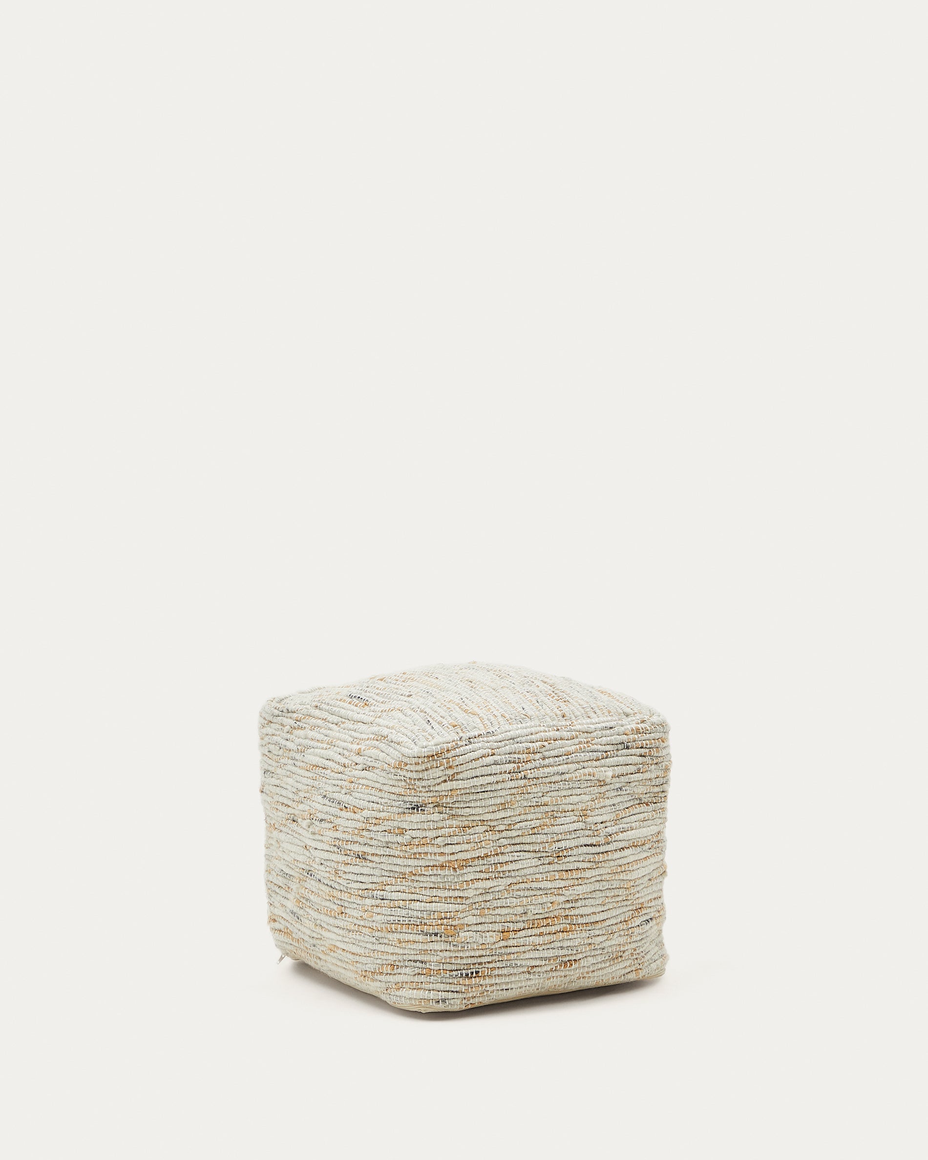 Selise pouffe made from natural jute 45 x 45 cm - Product View