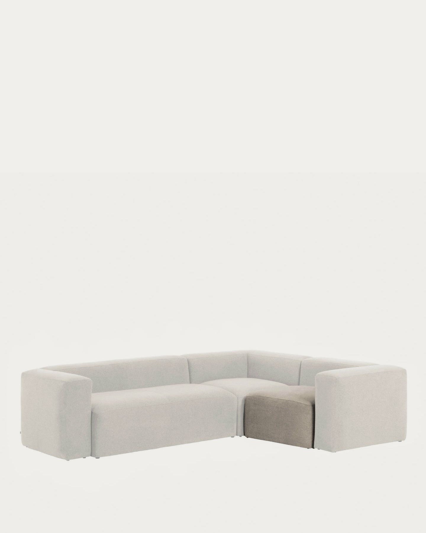 Blok sofa beige seat 90 cm