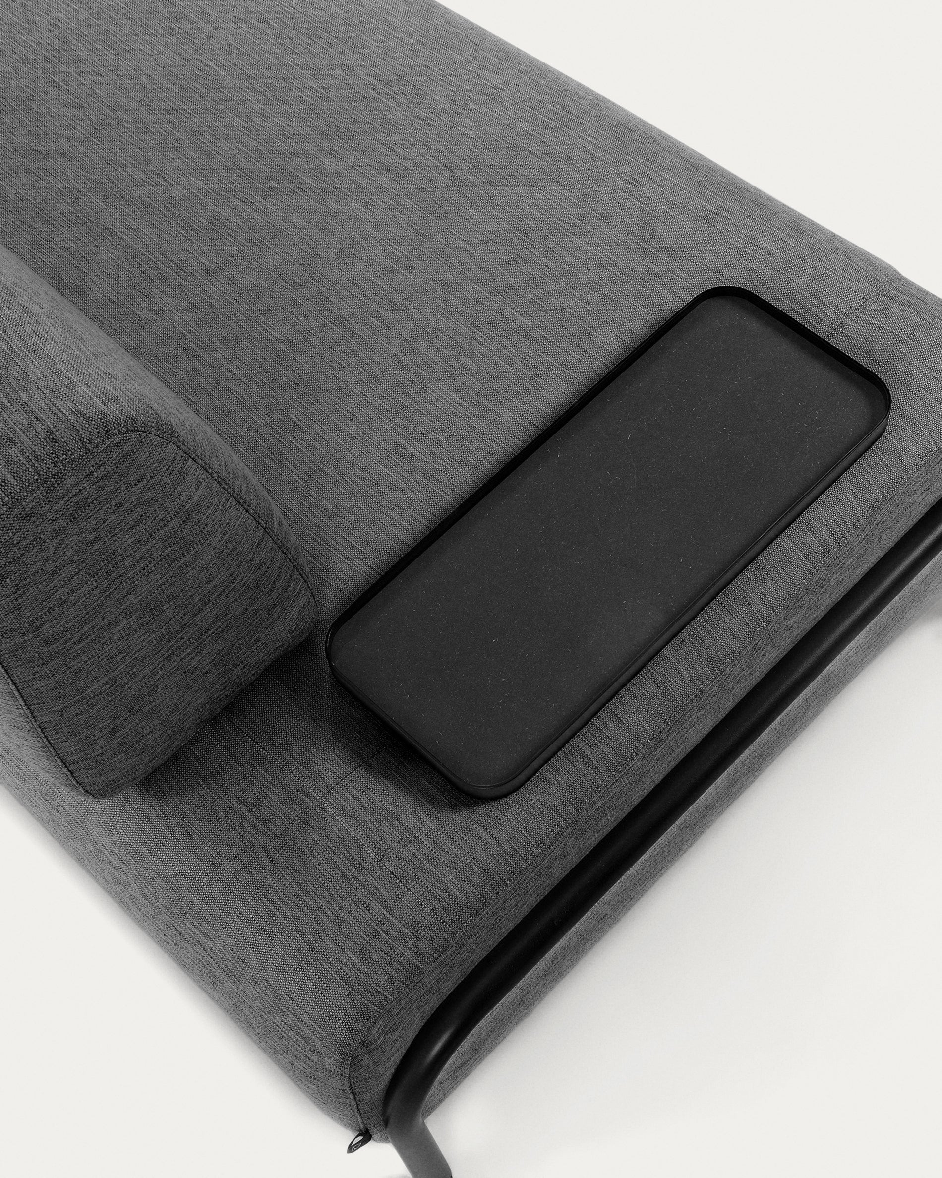 Module 3 seaters Compo dark grey 232 cm - Detail