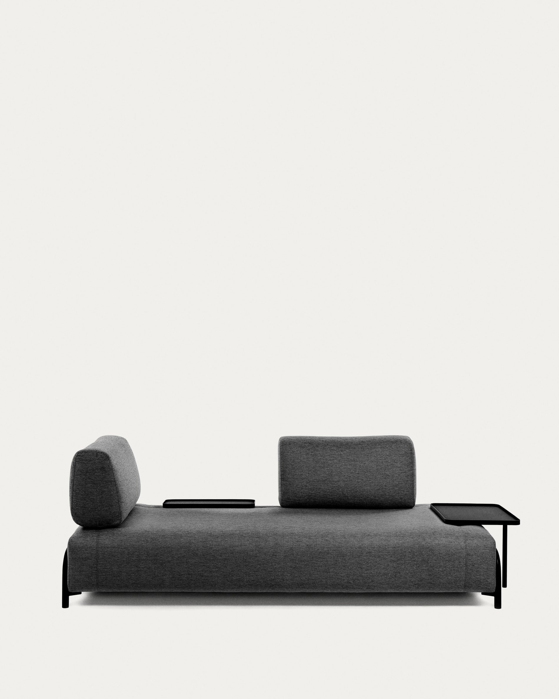 Module 3 seaters Compo dark grey 232 cm - Product View