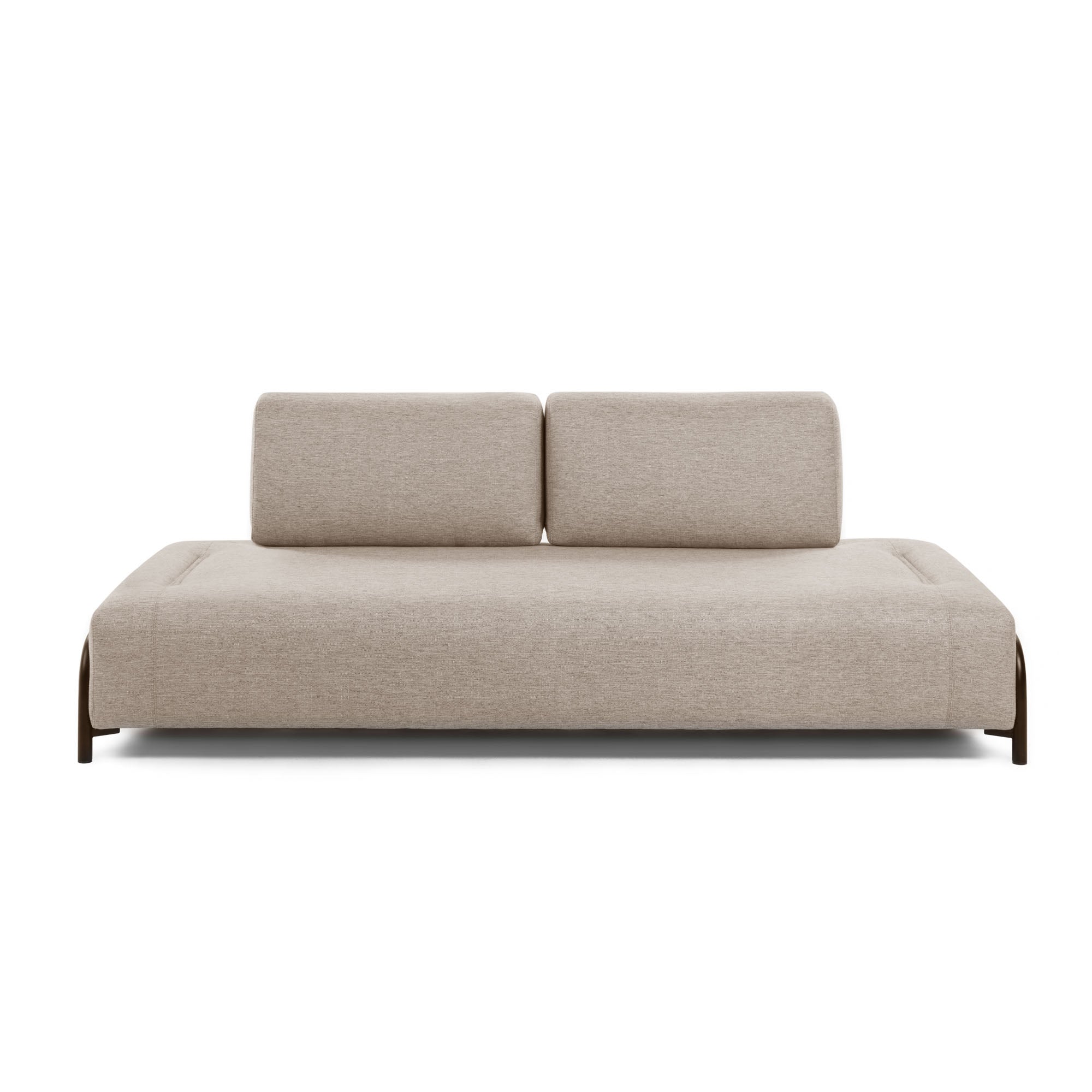 Module 3 seaters Compo in Beige-Grey 232 cm - Product Image