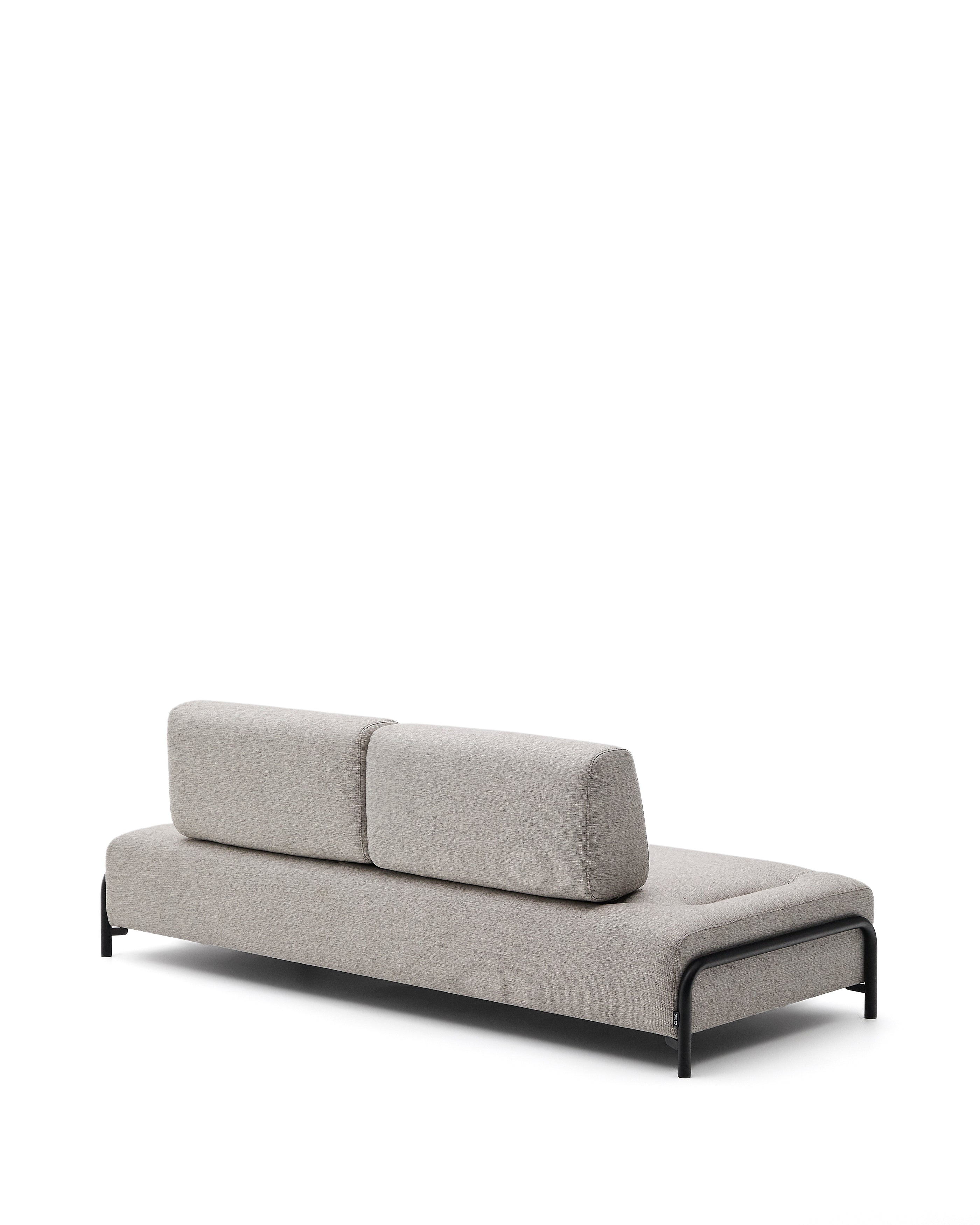 Module 3 seaters Compo in Beige-Grey 232 cm - Product Image