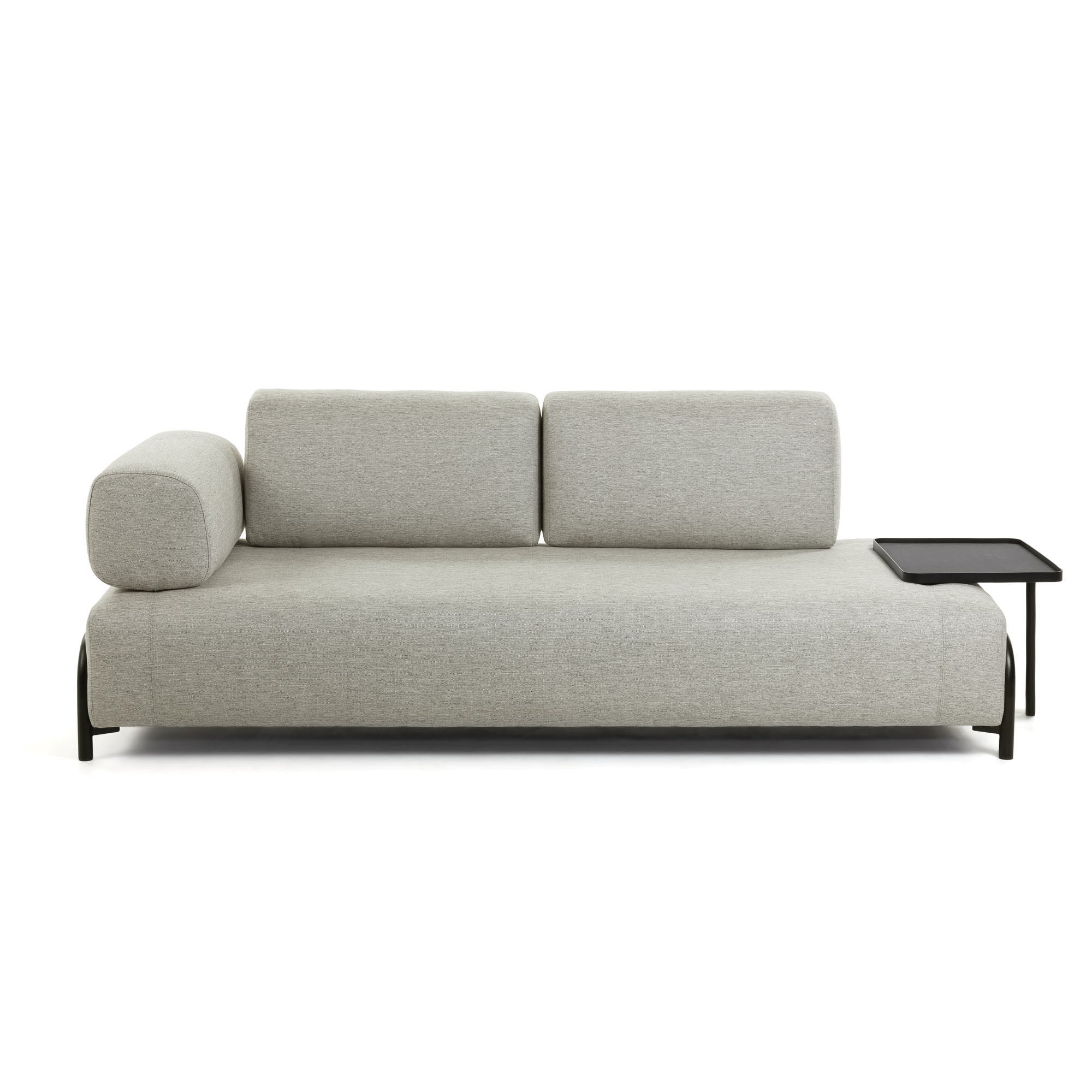 Module 3 seaters Compo in Beige-Grey 232 cm - Product Image