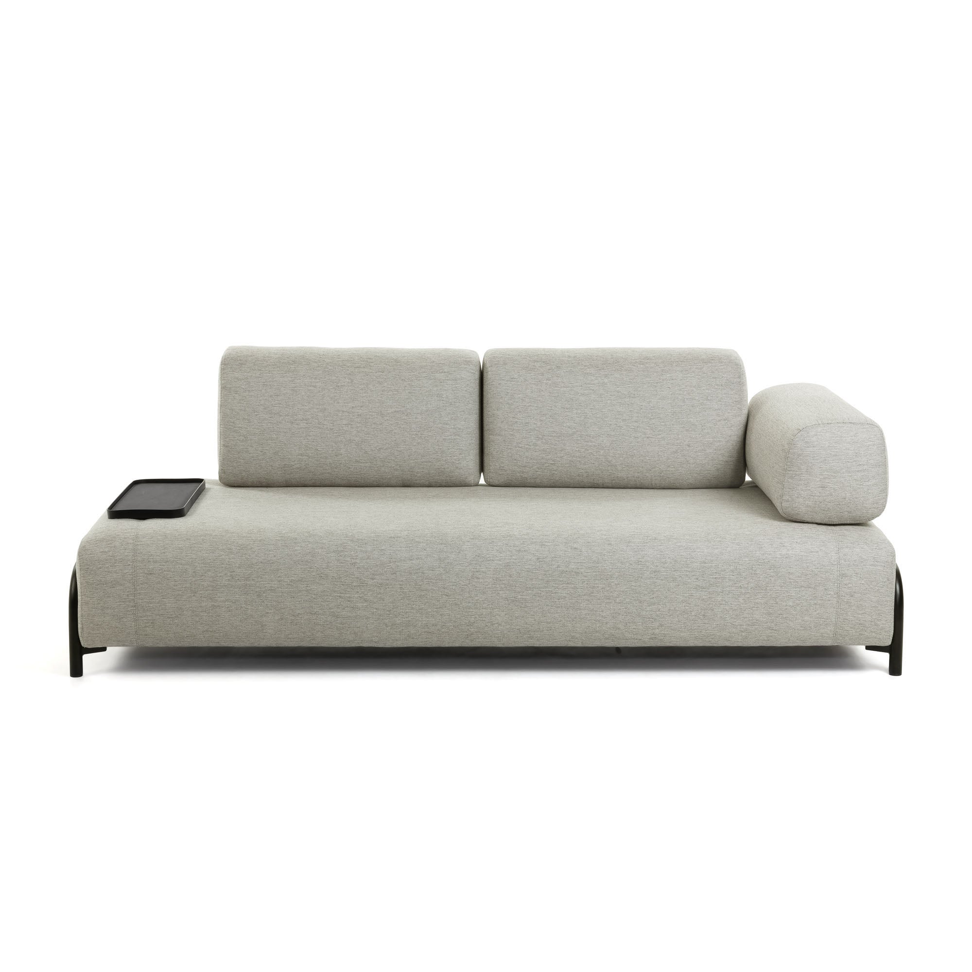 Module 3 seaters Compo in Beige-Grey 232 cm - Product Image