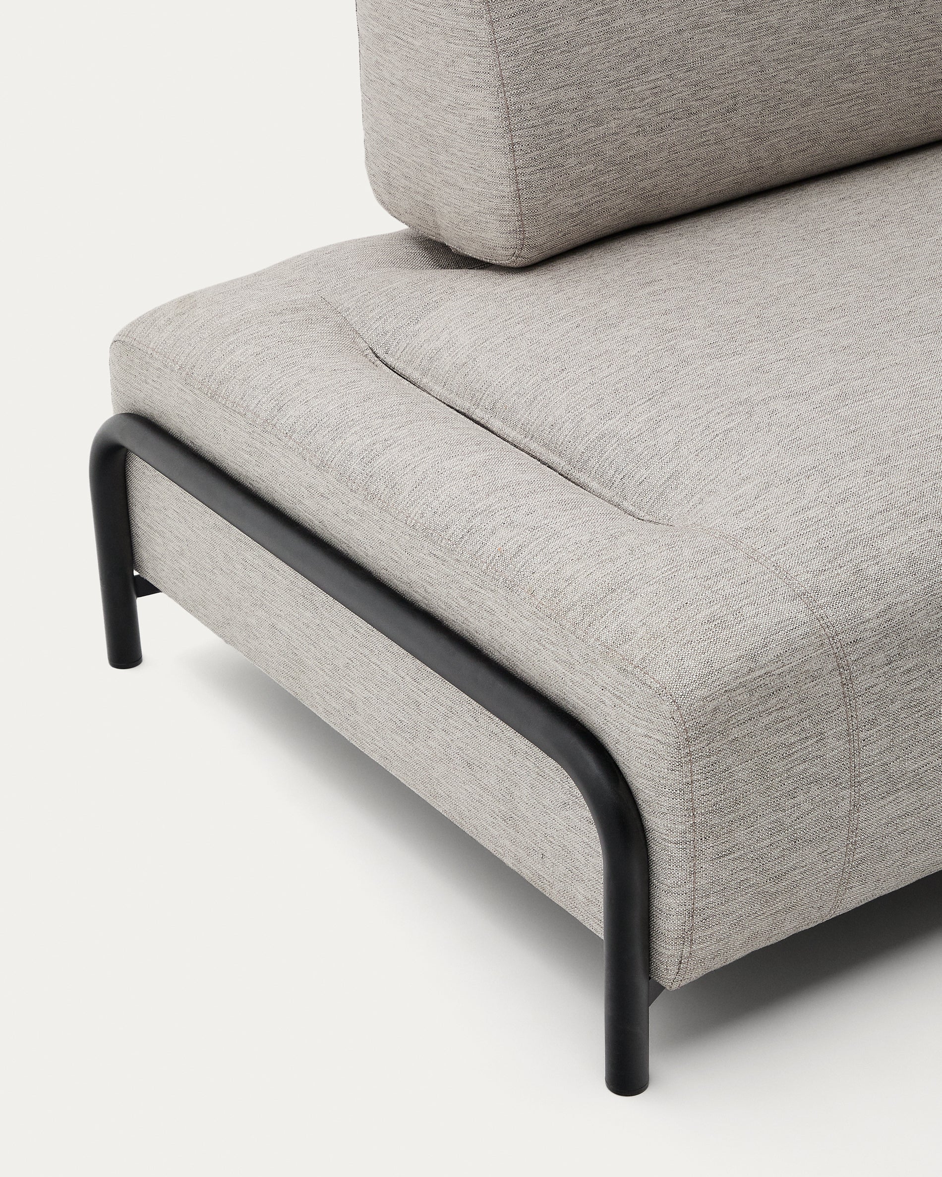 Module 3 seaters Compo in Beige-Grey 232 cm - Detail