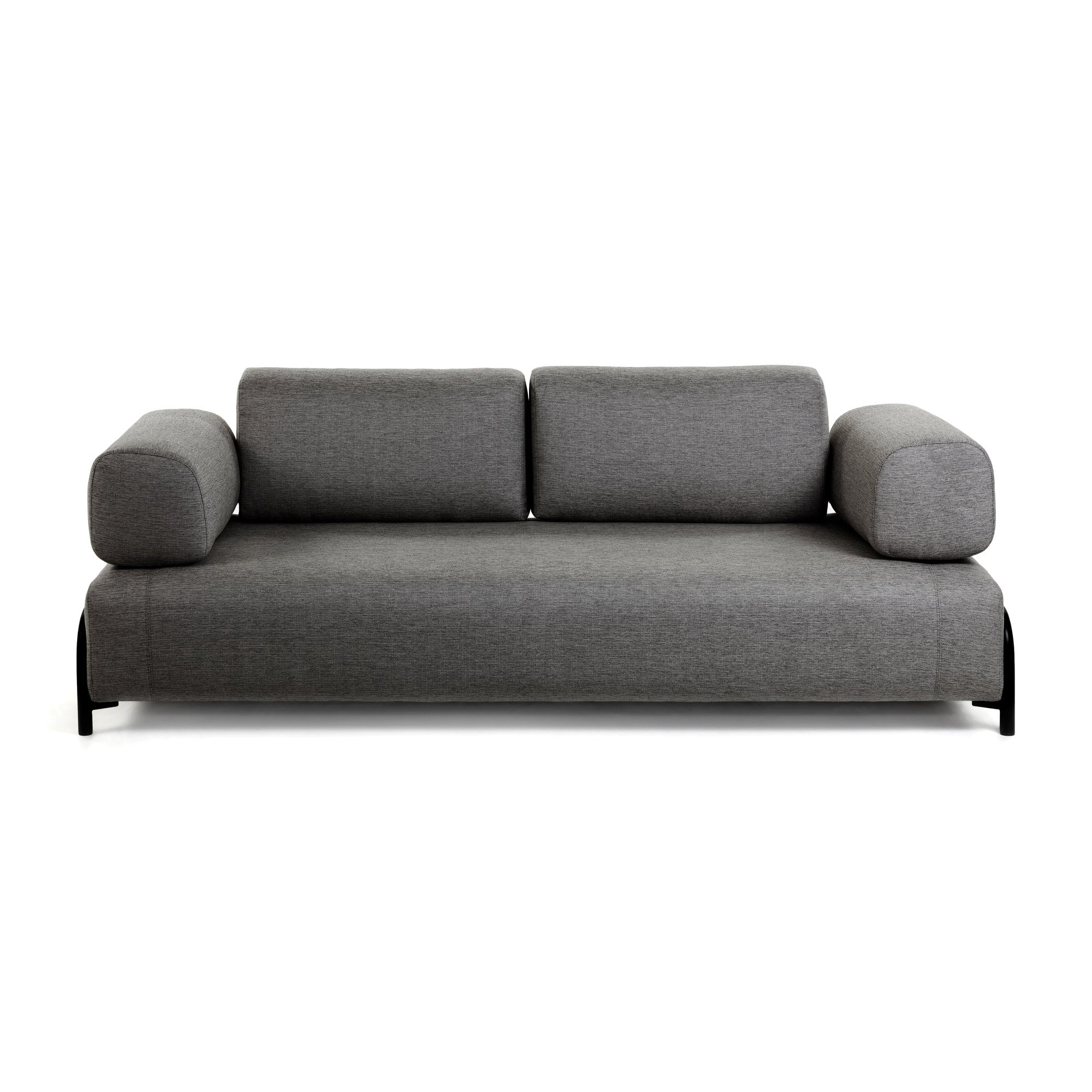 Compo 3-person sofa in dark grey, 232 cm