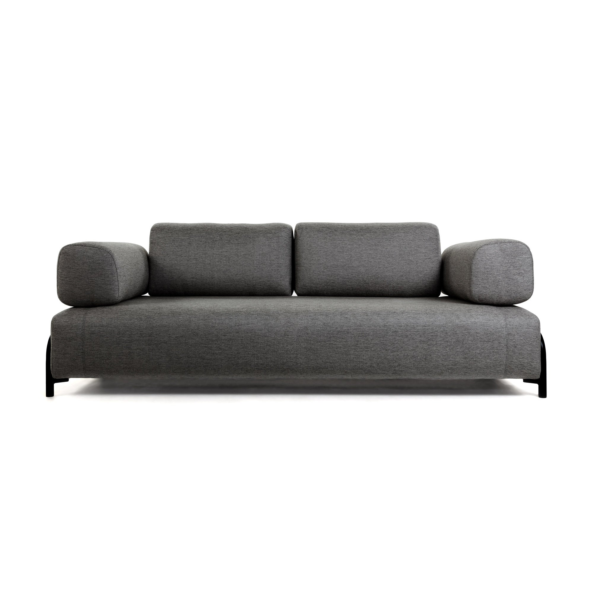 Compo 3-person sofa in dark grey, 232 cm