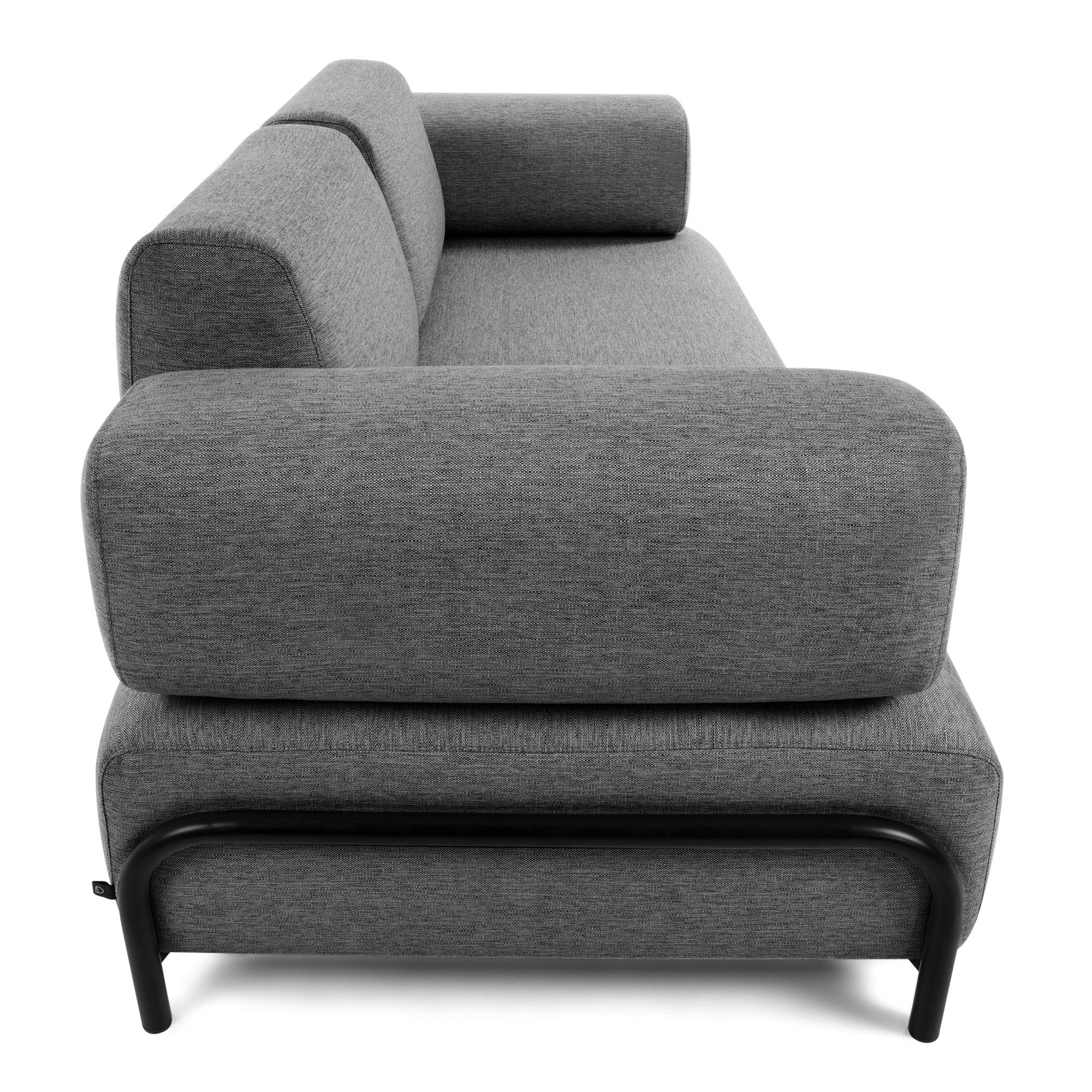 Compo 3-person sofa in dark grey, 232 cm