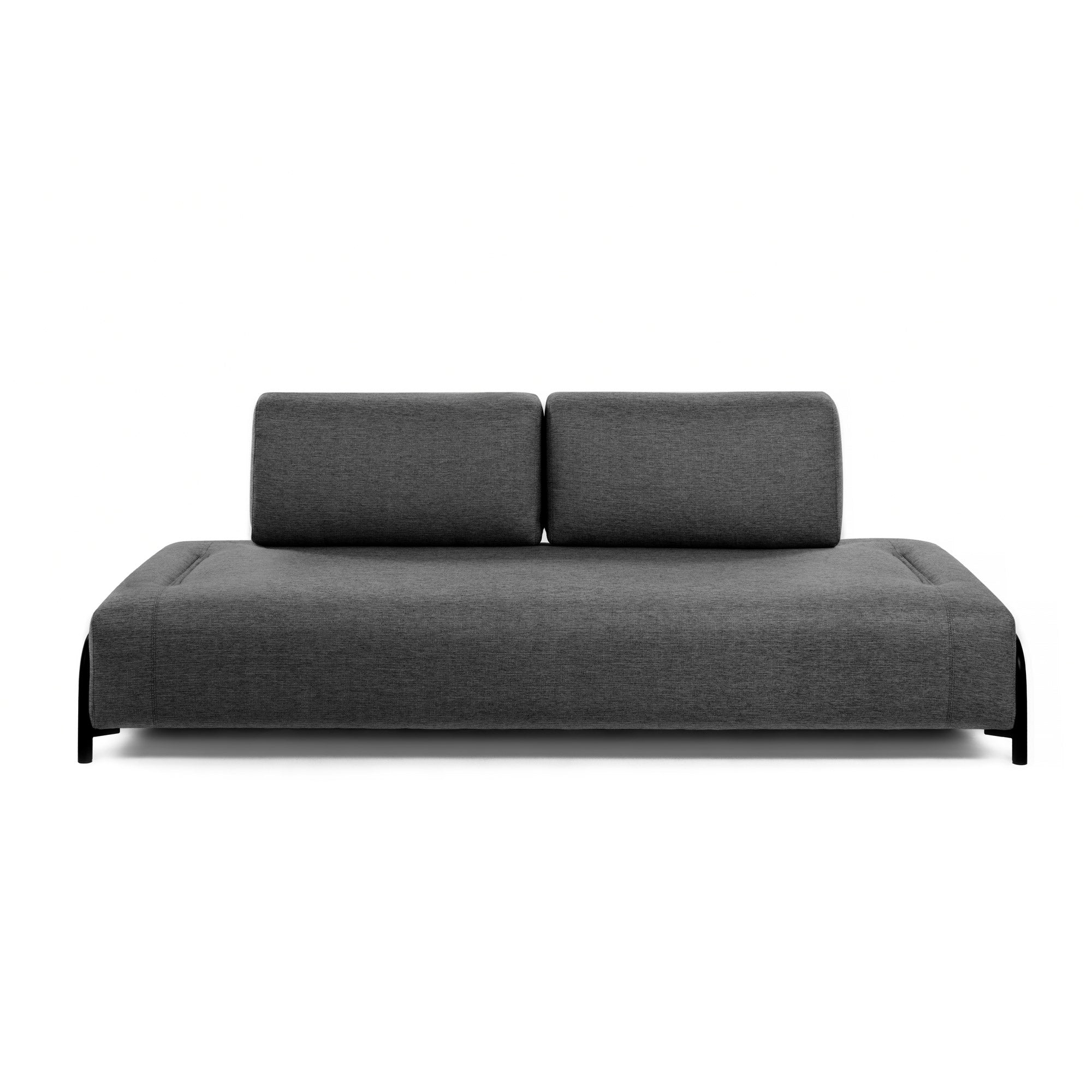 Compo 3-person sofa in dark grey, 232 cm