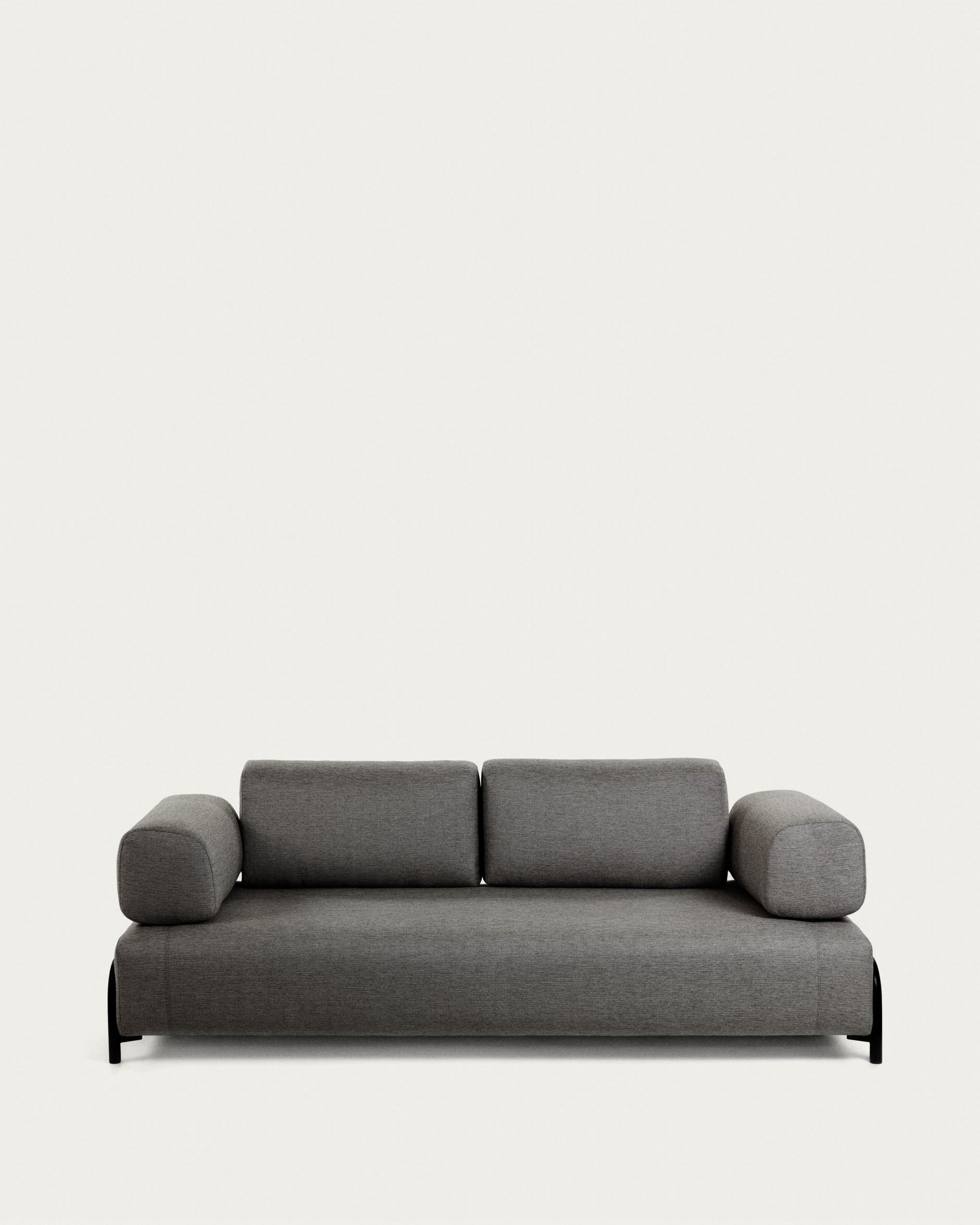 Compo 3-person sofa in dark grey, 232 cm