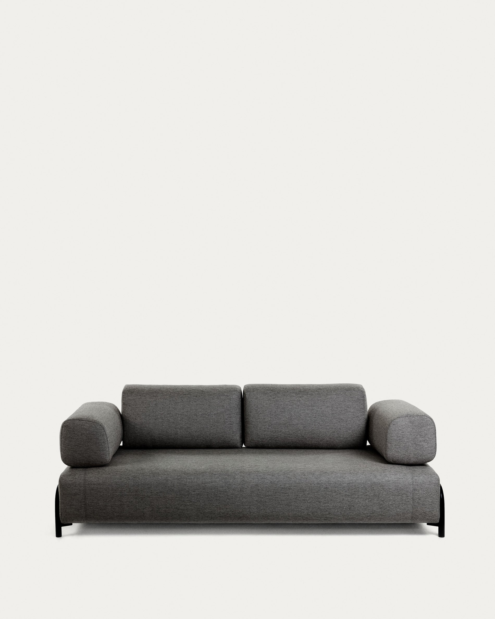 Compo 3-person sofa in dark grey, 232 cm