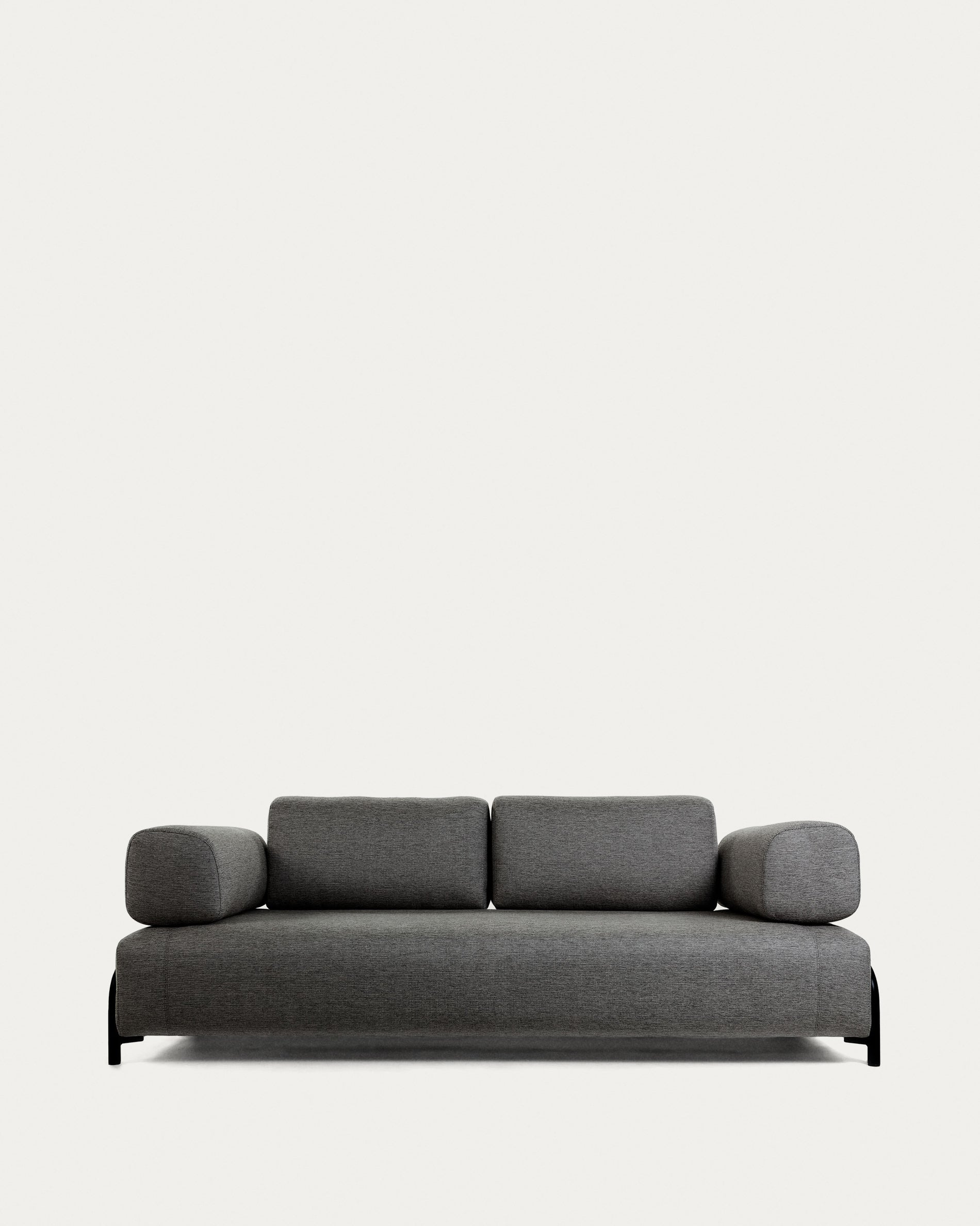 Compo 3-person sofa in dark grey, 232 cm