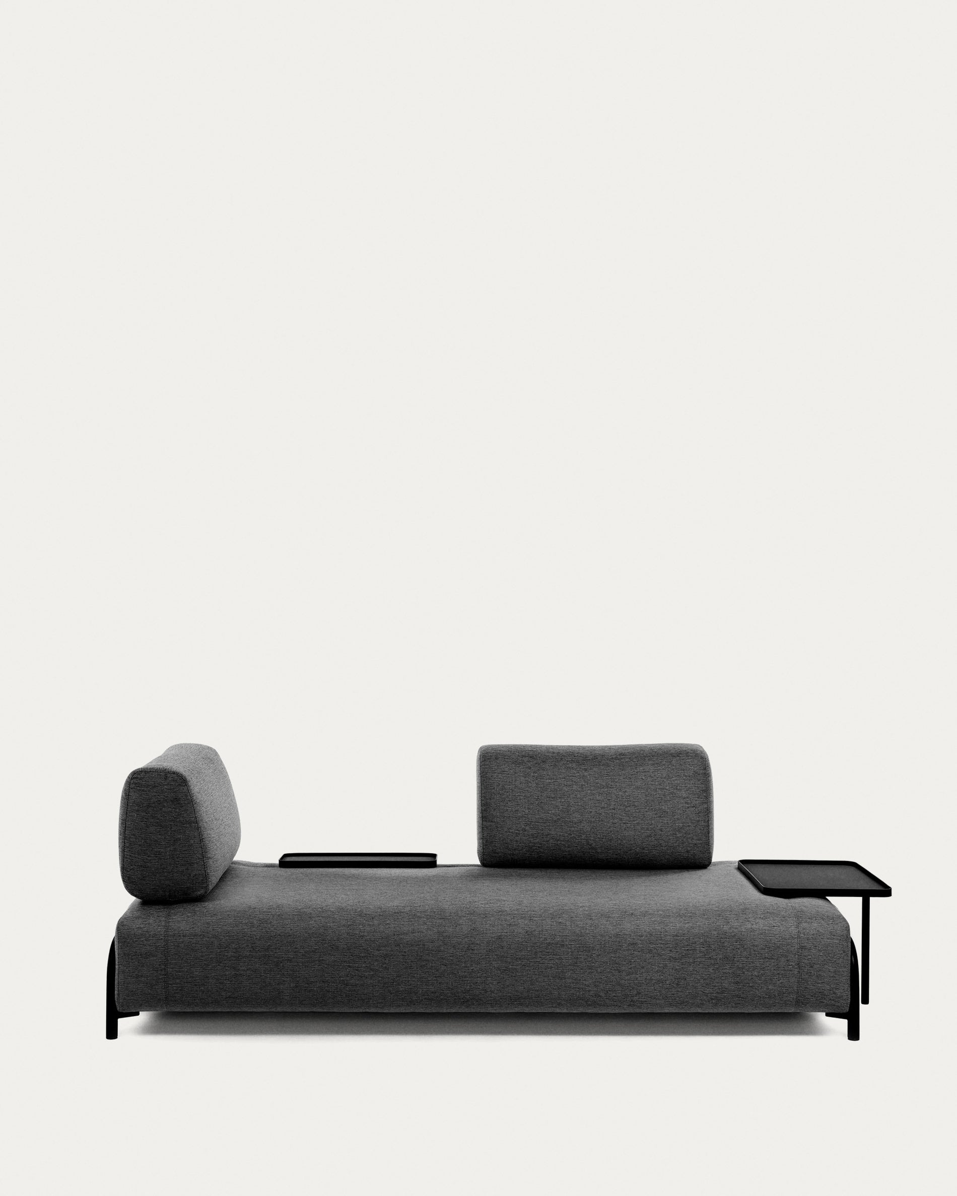 Compo 3-person sofa in dark grey, 232 cm