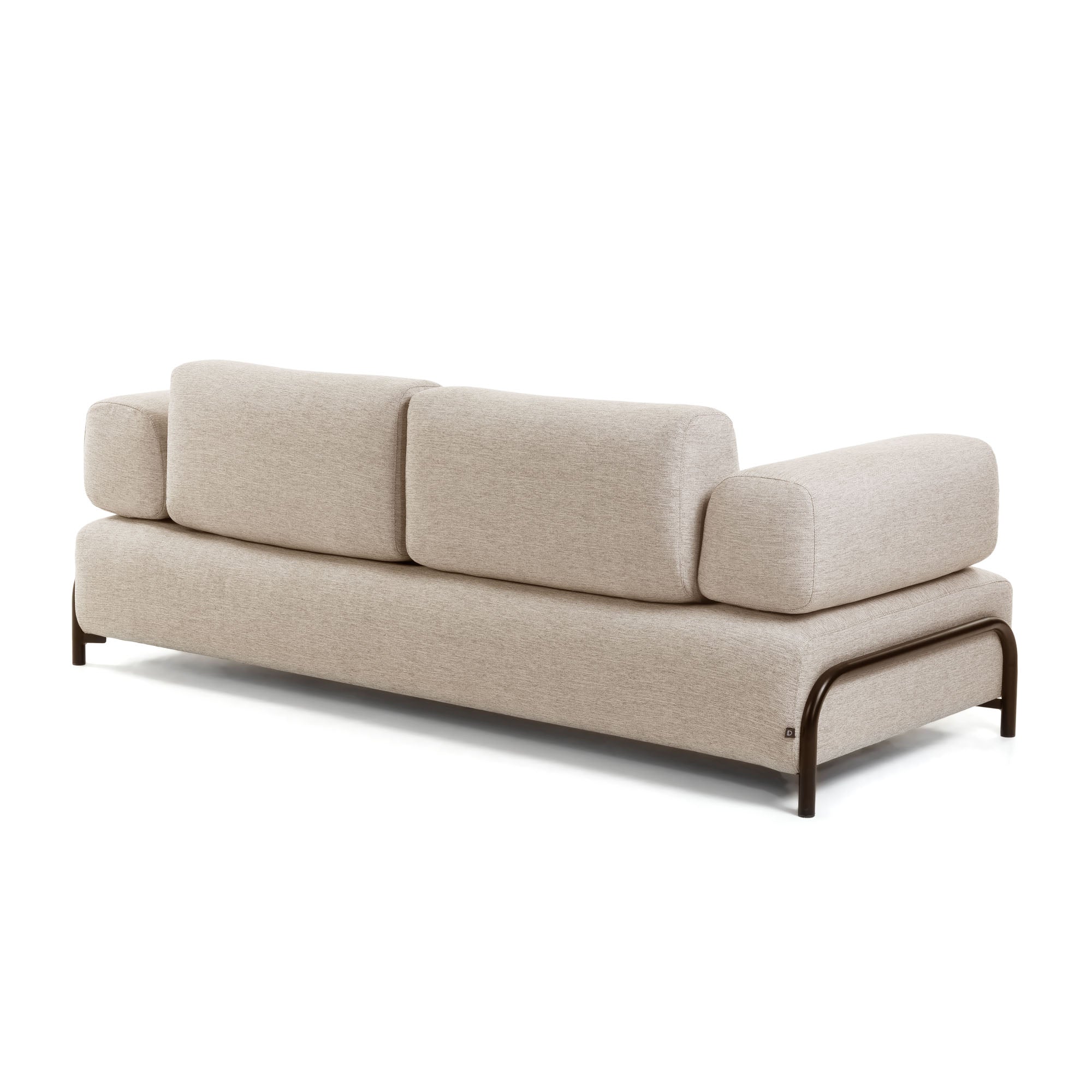 Compo 3 seater sofa in Beige-Grey, 232 cm - Product Image