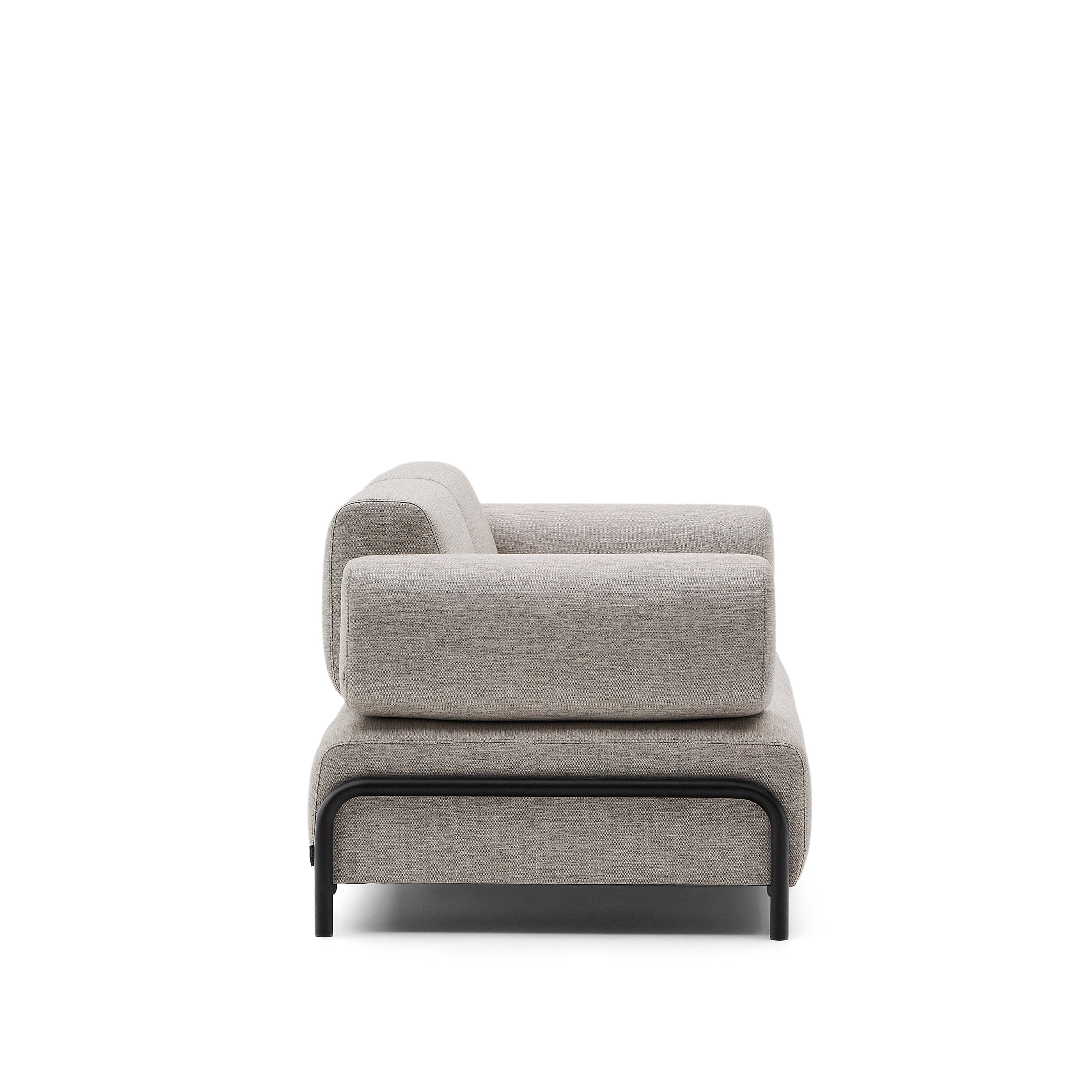 Compo 3 seater sofa in Beige-Grey, 232 cm - Product Image