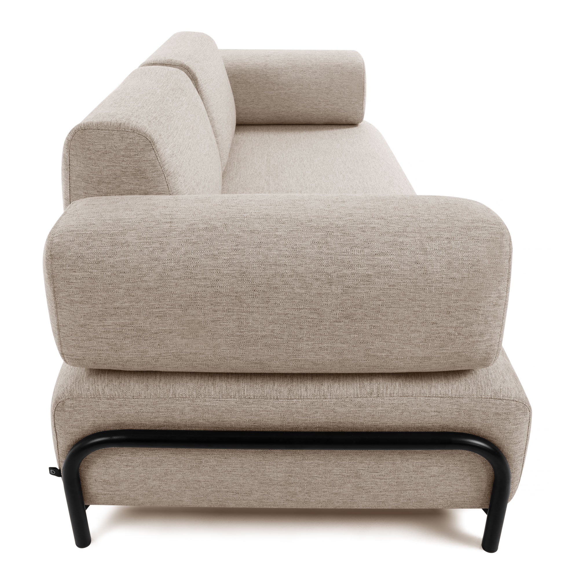 Compo 3 seater sofa in Beige-Grey, 232 cm - Product Image