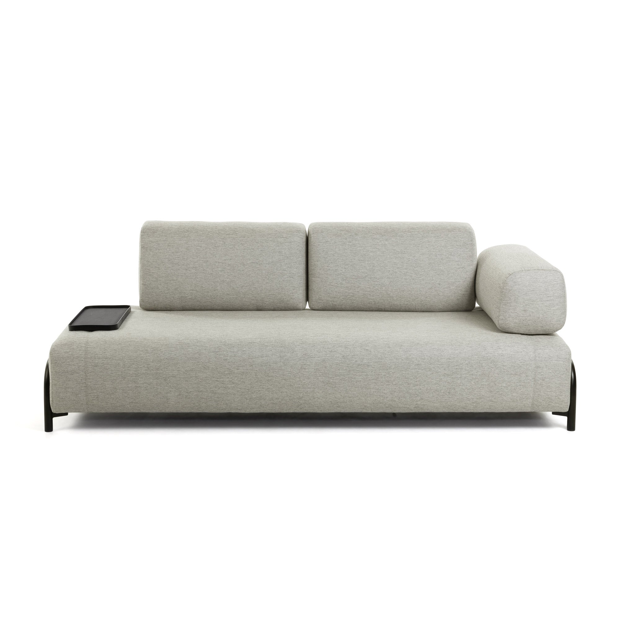 Compo 3 seater sofa in Beige-Grey, 232 cm - Product Image