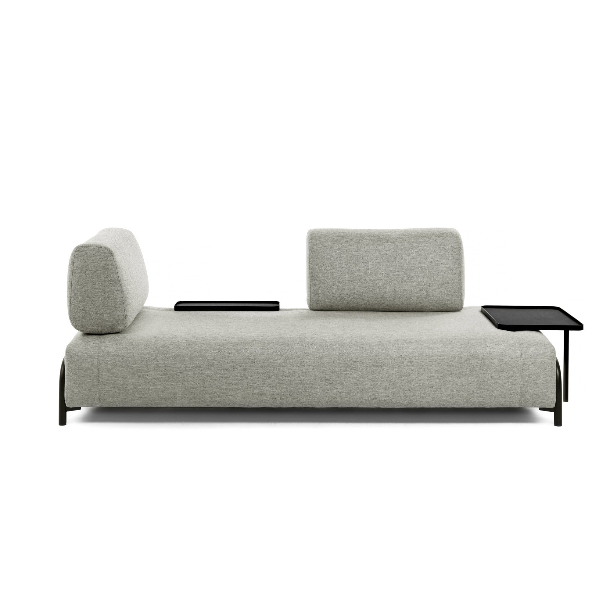 Compo 3 seater sofa in Beige-Grey, 232 cm - Measurements