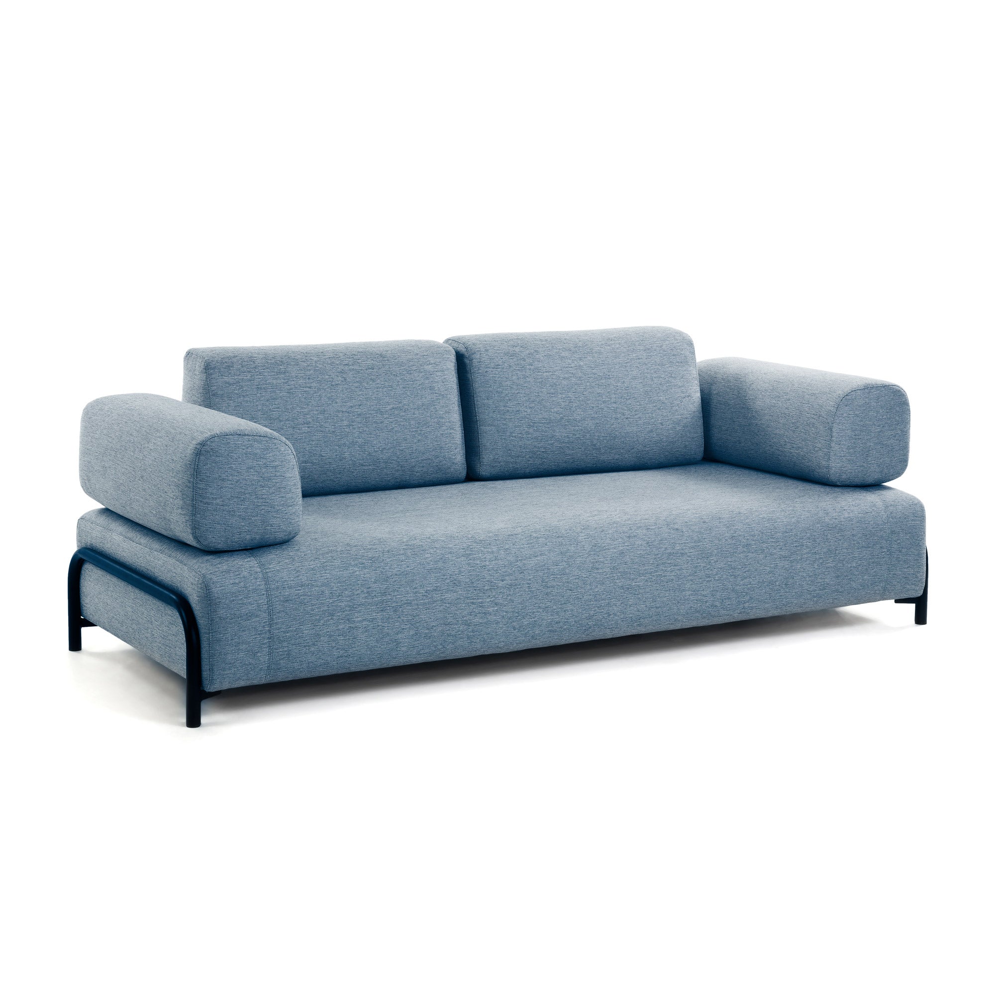 Compo 3 seater sofa in blue, 232 cm - Product Image