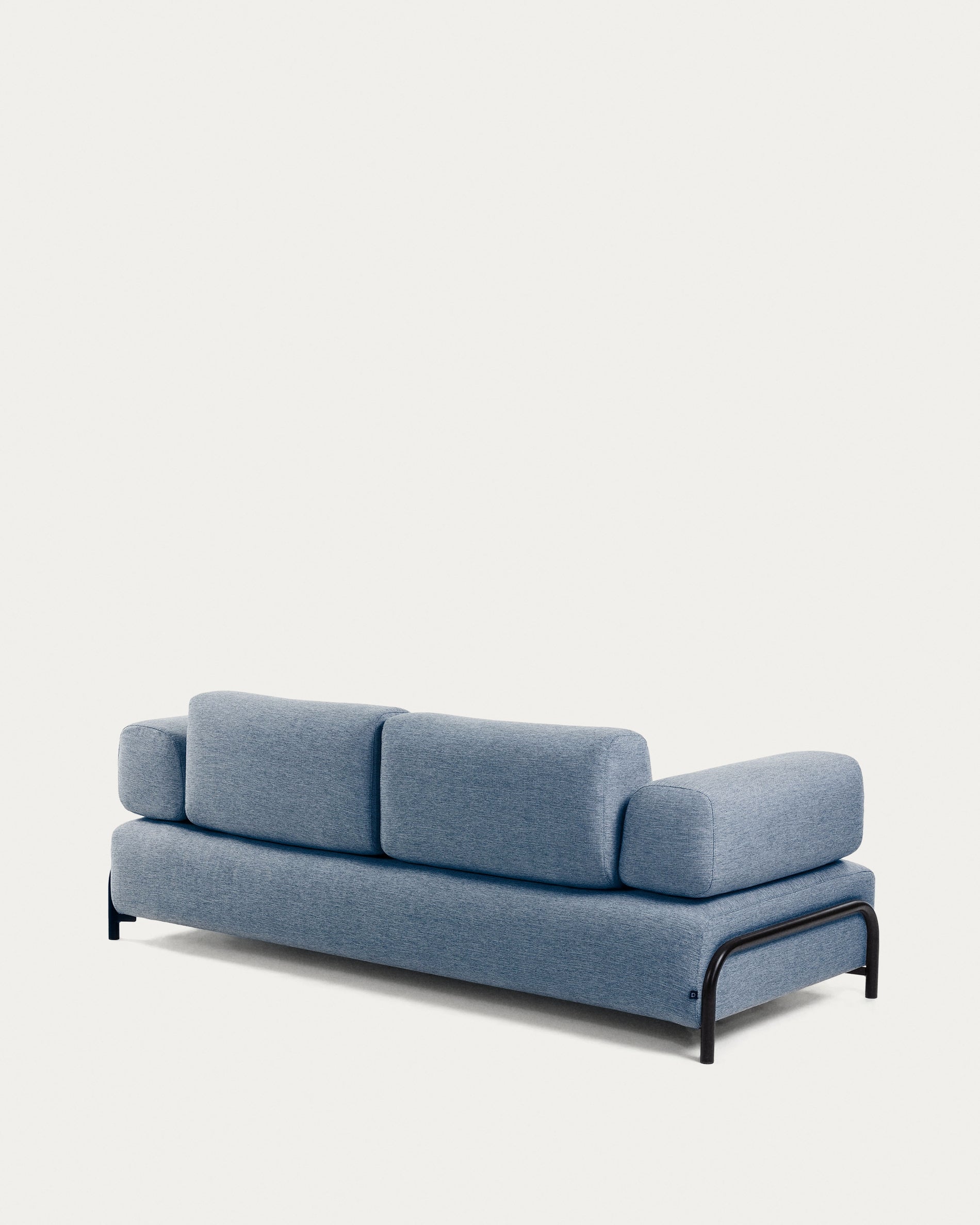 Compo 3 seater sofa in blue, 232 cm - Product View