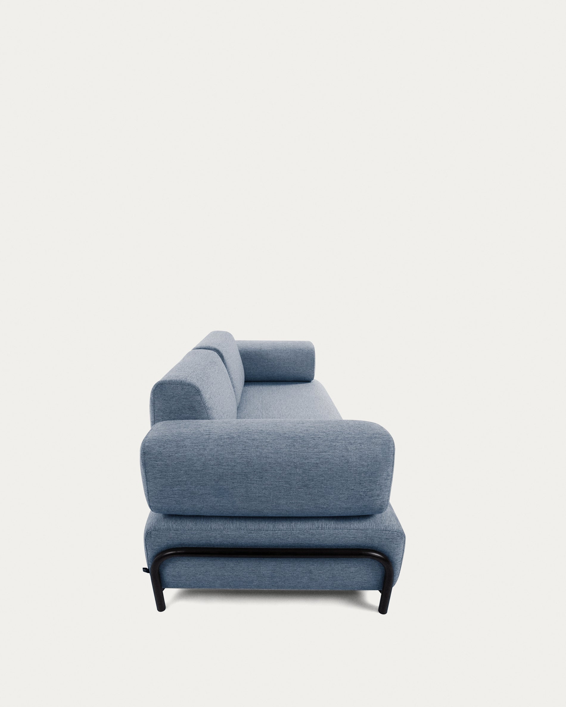 Compo 3 seater sofa in blue, 232 cm - Product View