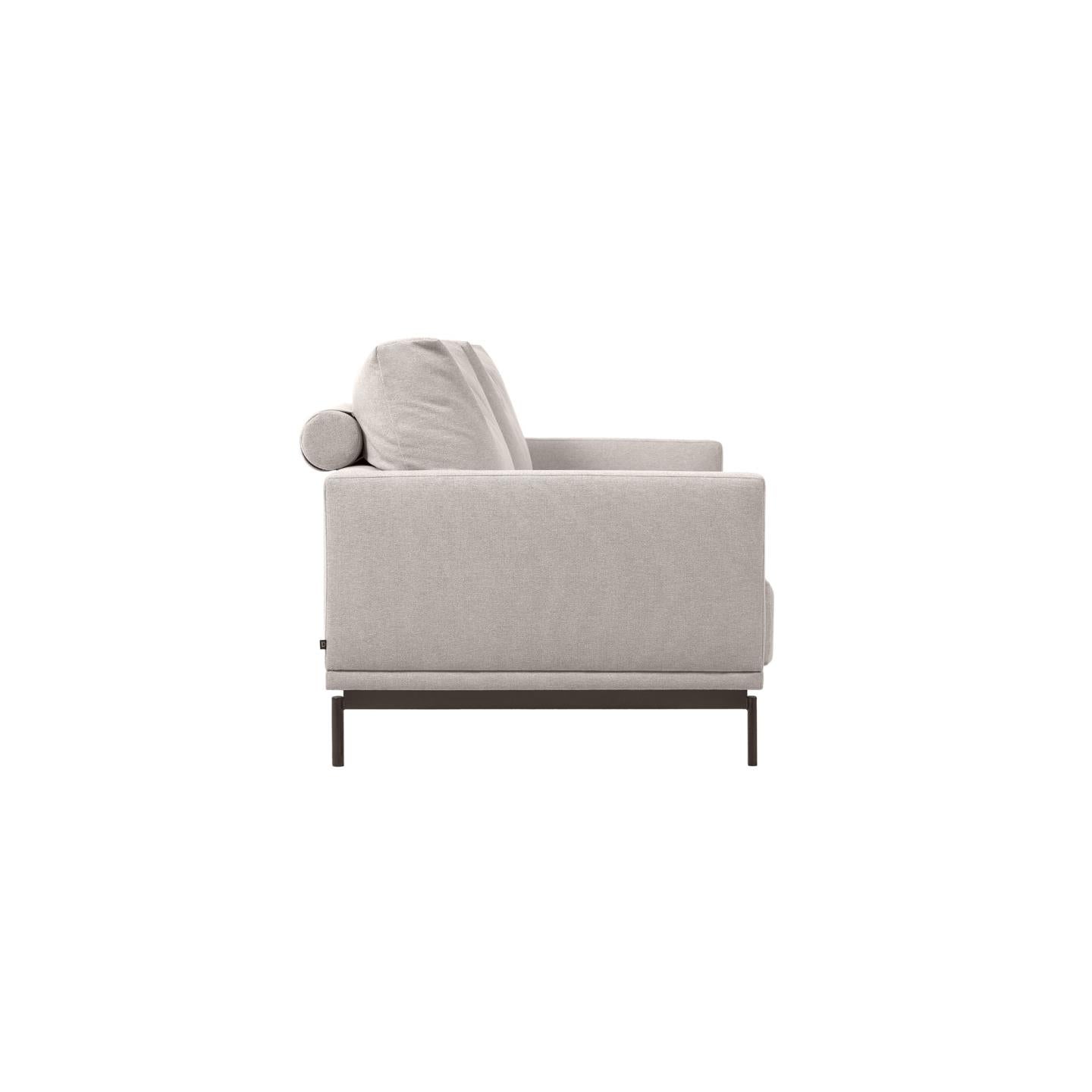 Galene 3 seater sofa in beige, 214 cm FSC Mix Credit - Product Image