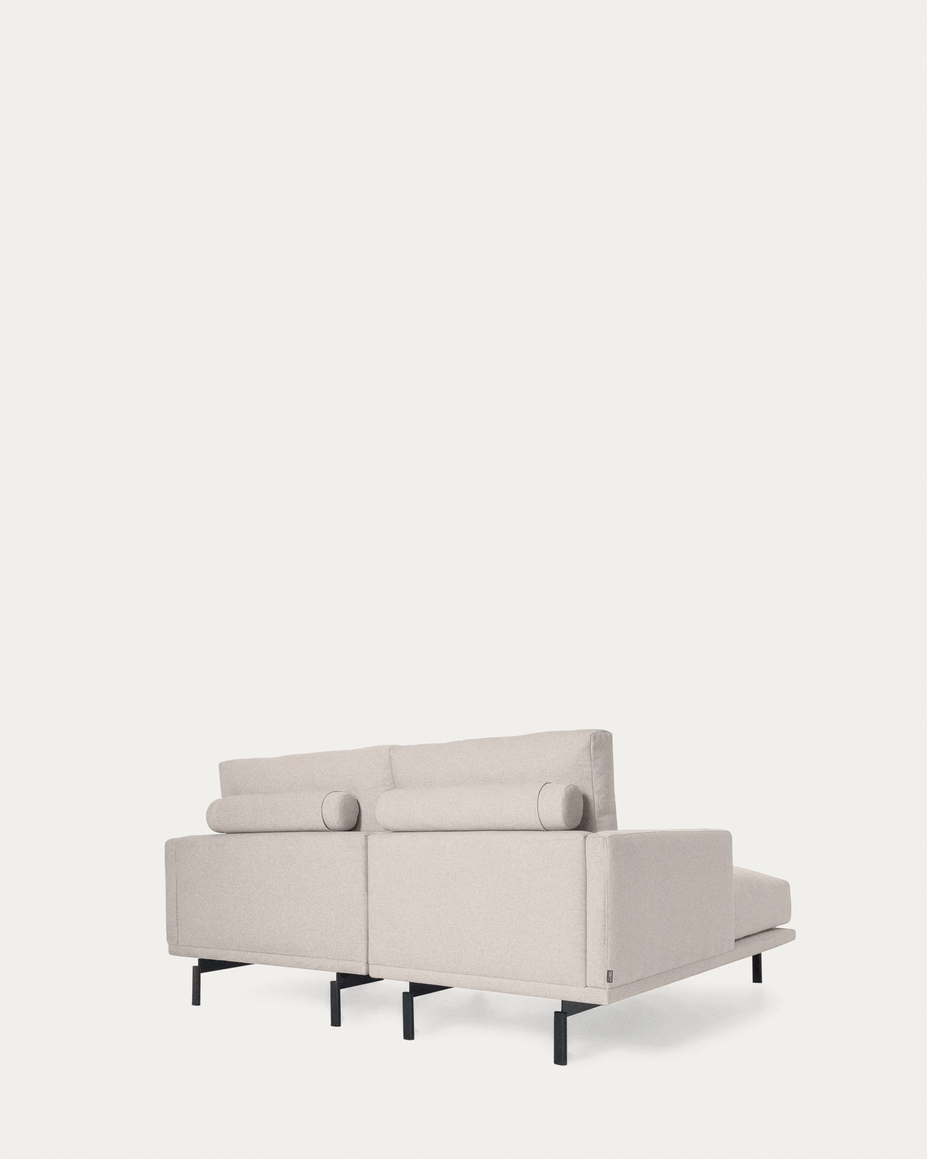 Galene 3 seater sofa with left-hand chaise longue in beige, 194 cm FSC Mix Credit - Product View