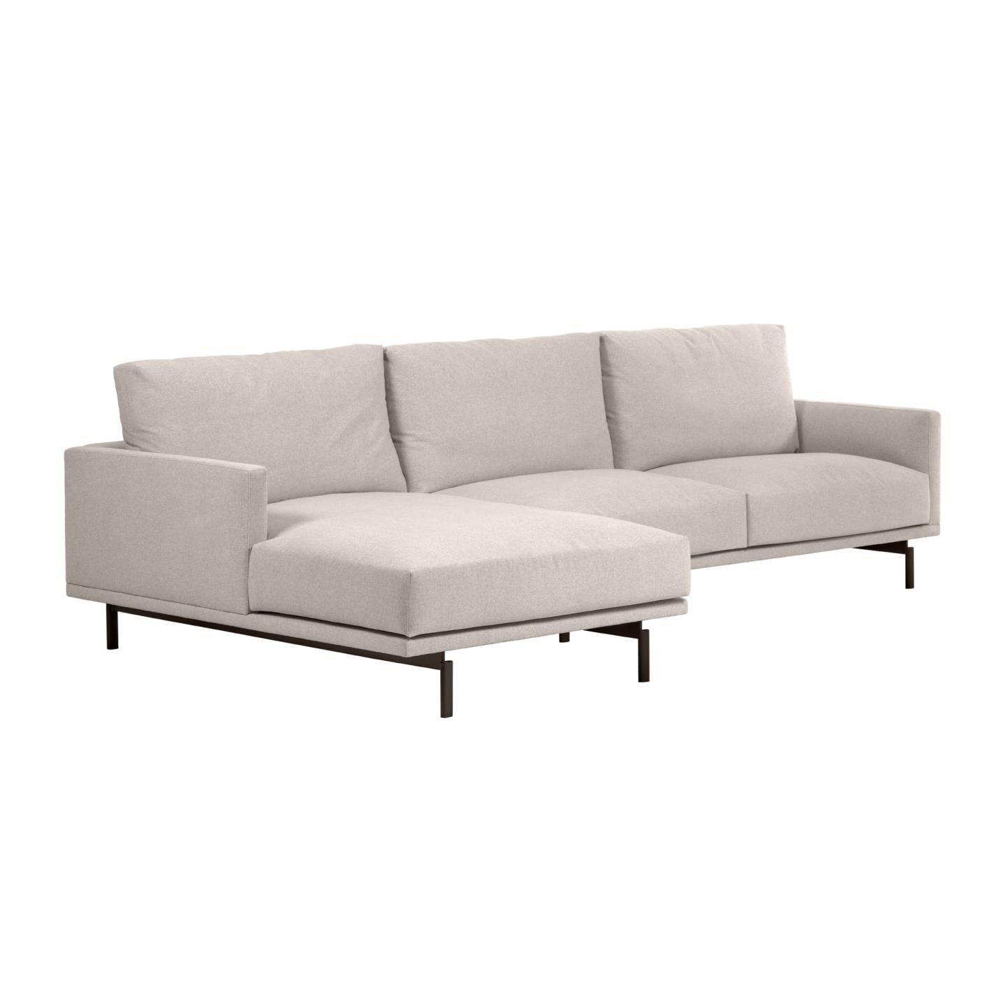 Galene 4 seater sofa with left-hand chaise longue in beige, 314 cm FSC Mix Credit - Product Image