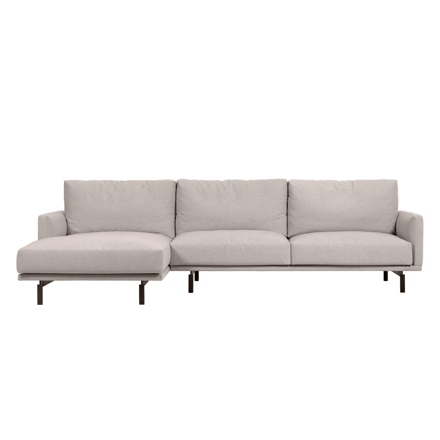 Galene 4 seater sofa with left-hand chaise longue in beige, 314 cm FSC Mix Credit - Product Image