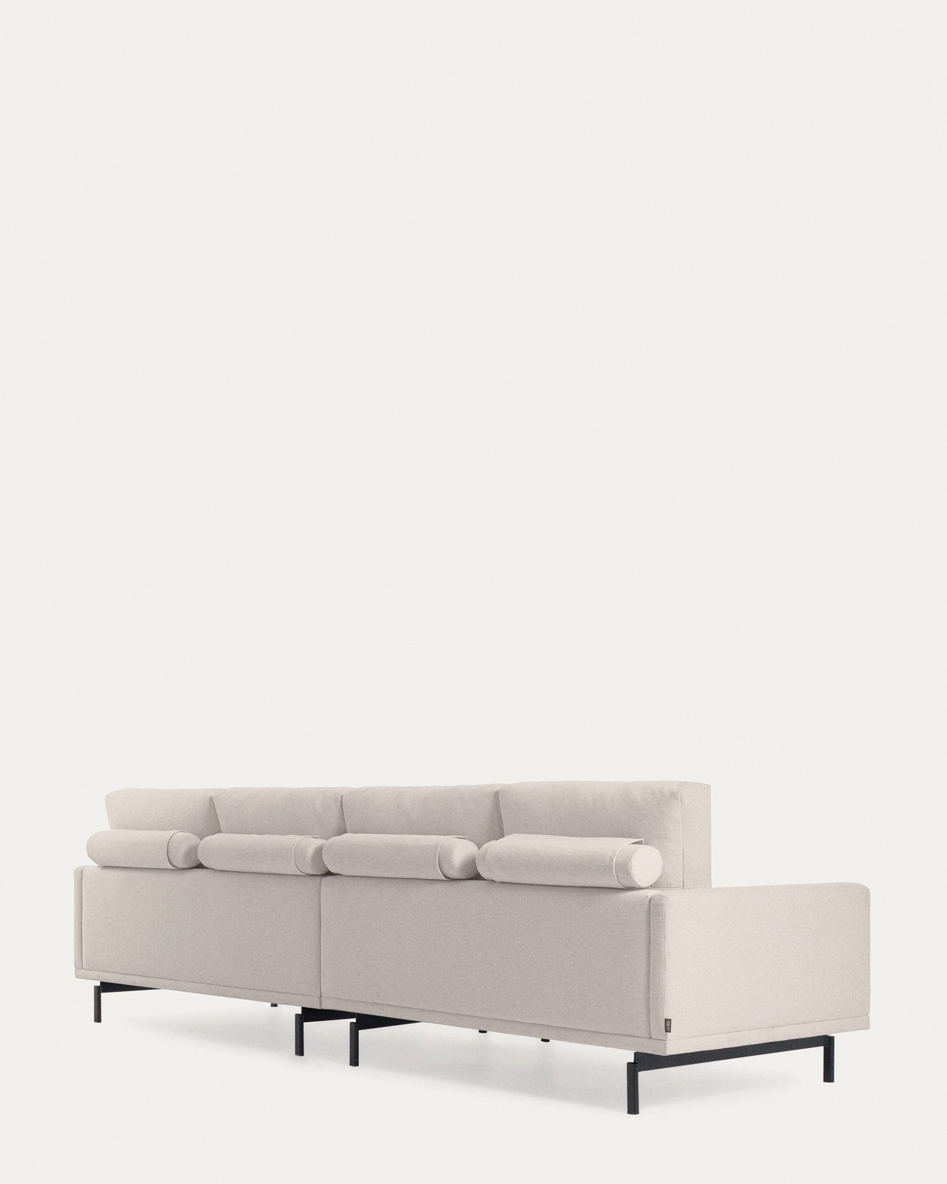 Galene 4 seater sofa in beige, 334 cm FSC Mix Credit - Product View