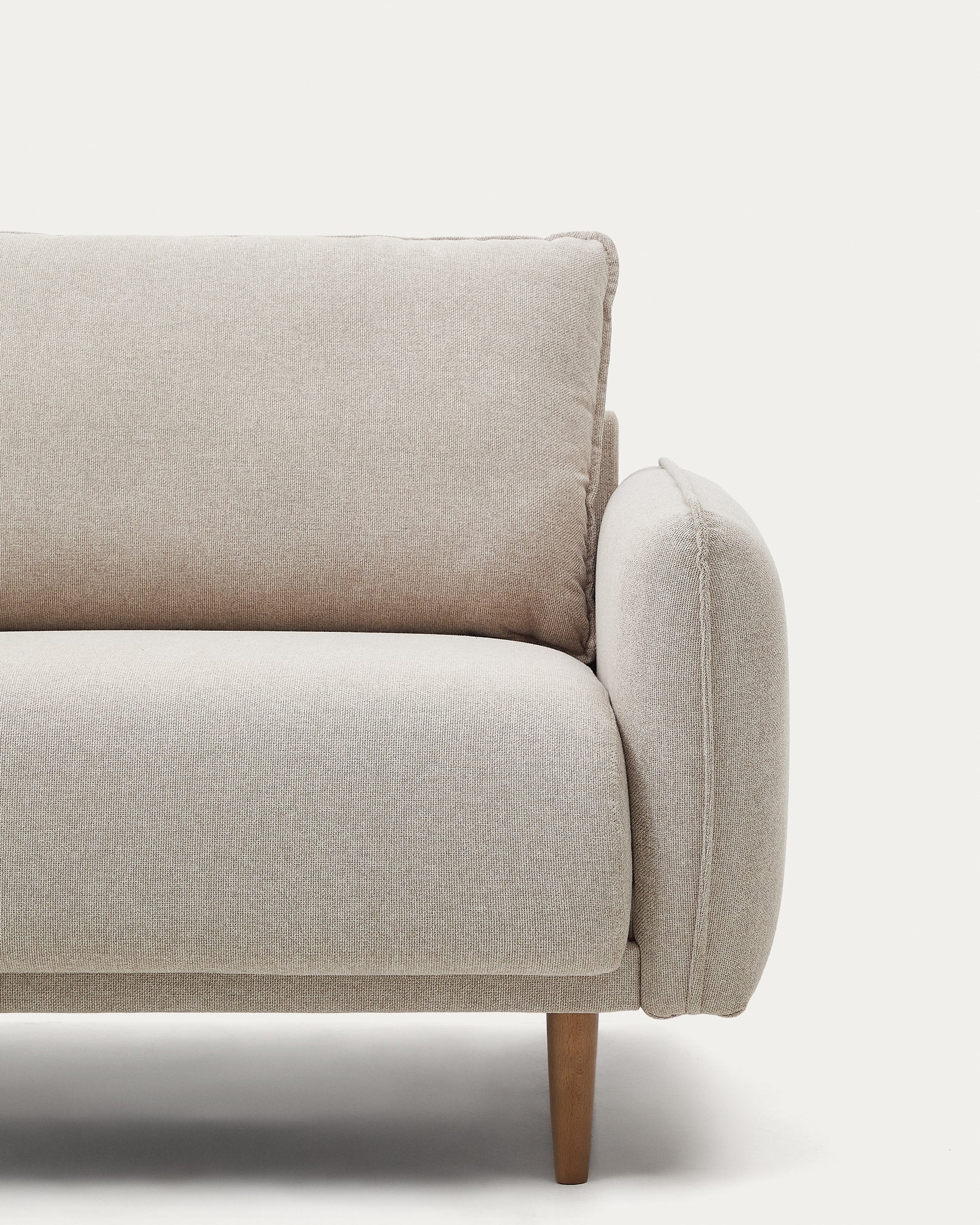 Carlota 2-seater sofa in beige, 184 cm FSC Mix Credit - Detail