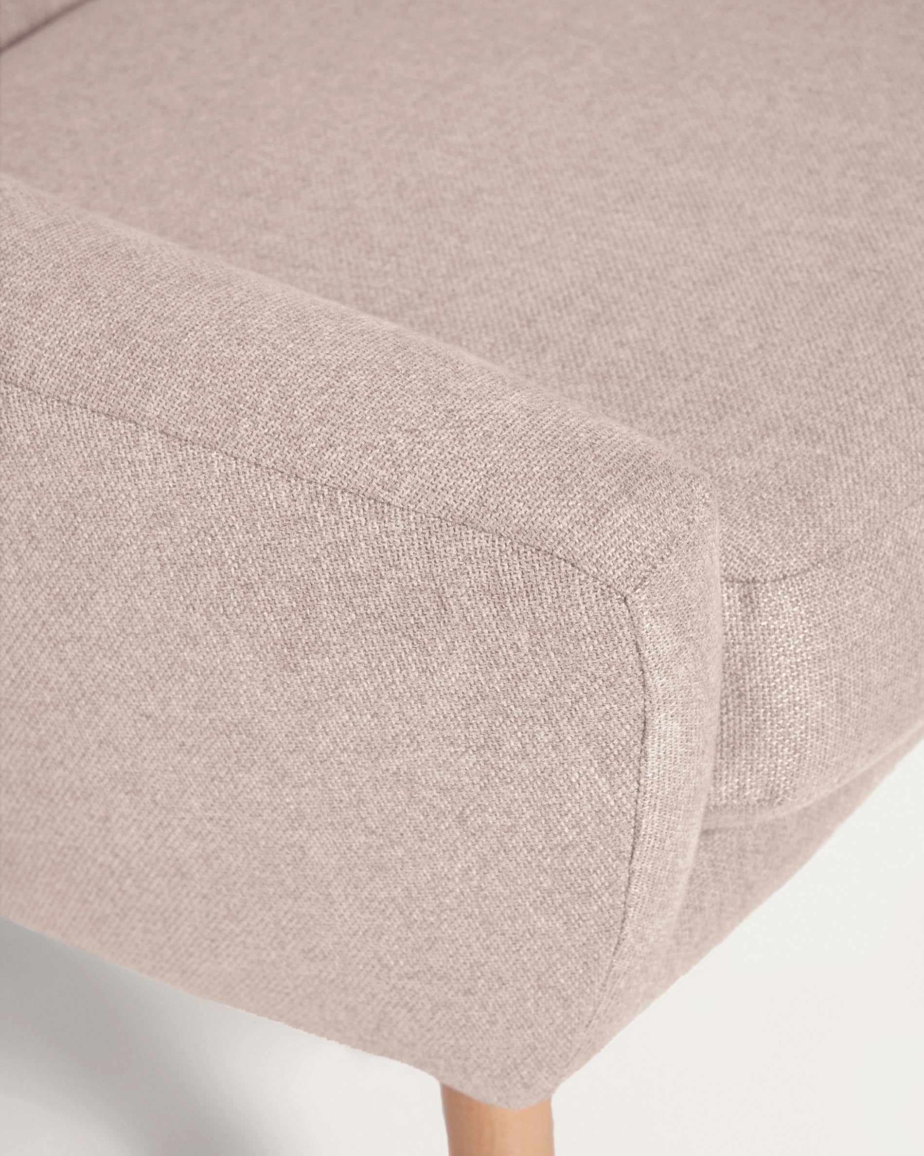 Candela armchair in beige FSC Mix Credit - Detail