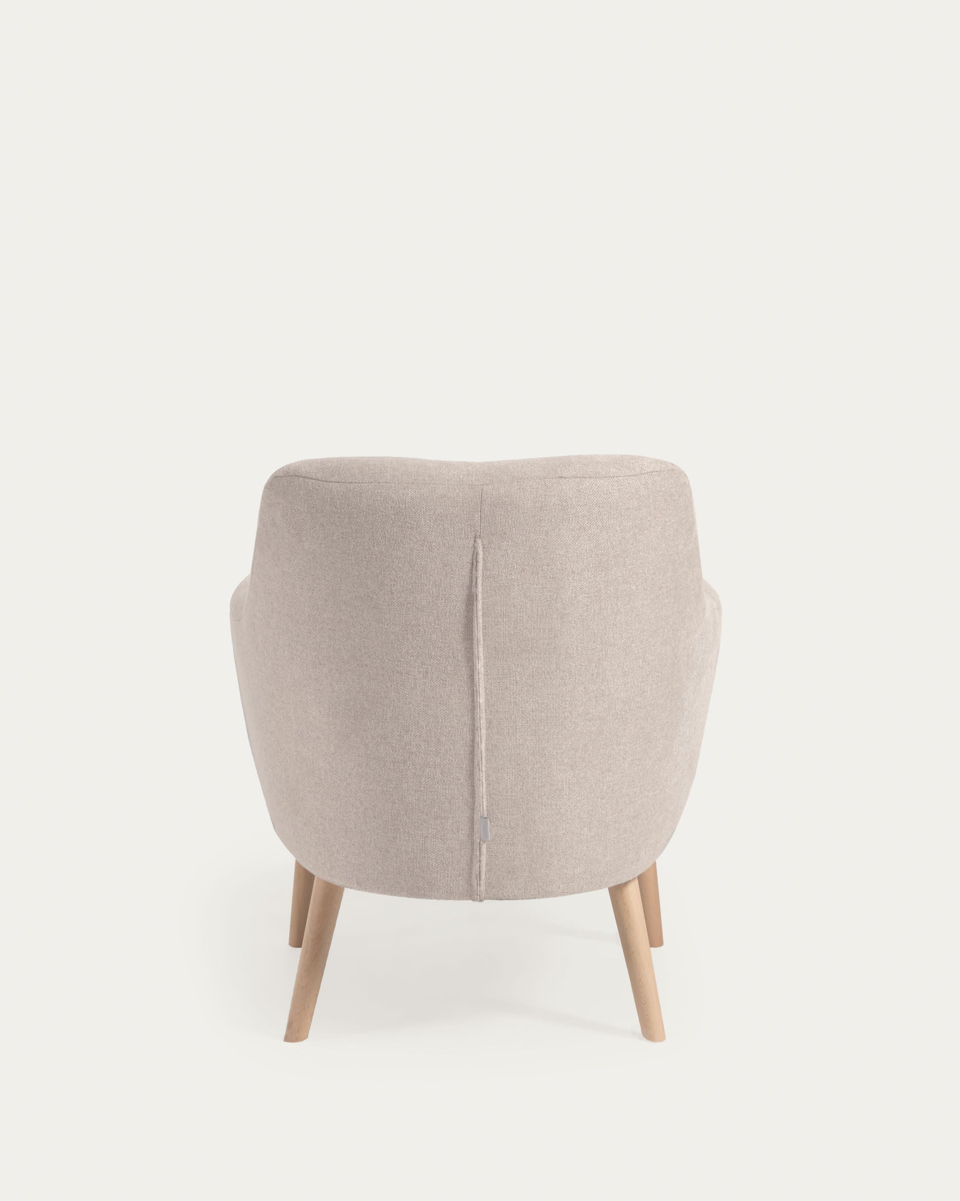 Candela armchair in beige FSC Mix Credit - Product View