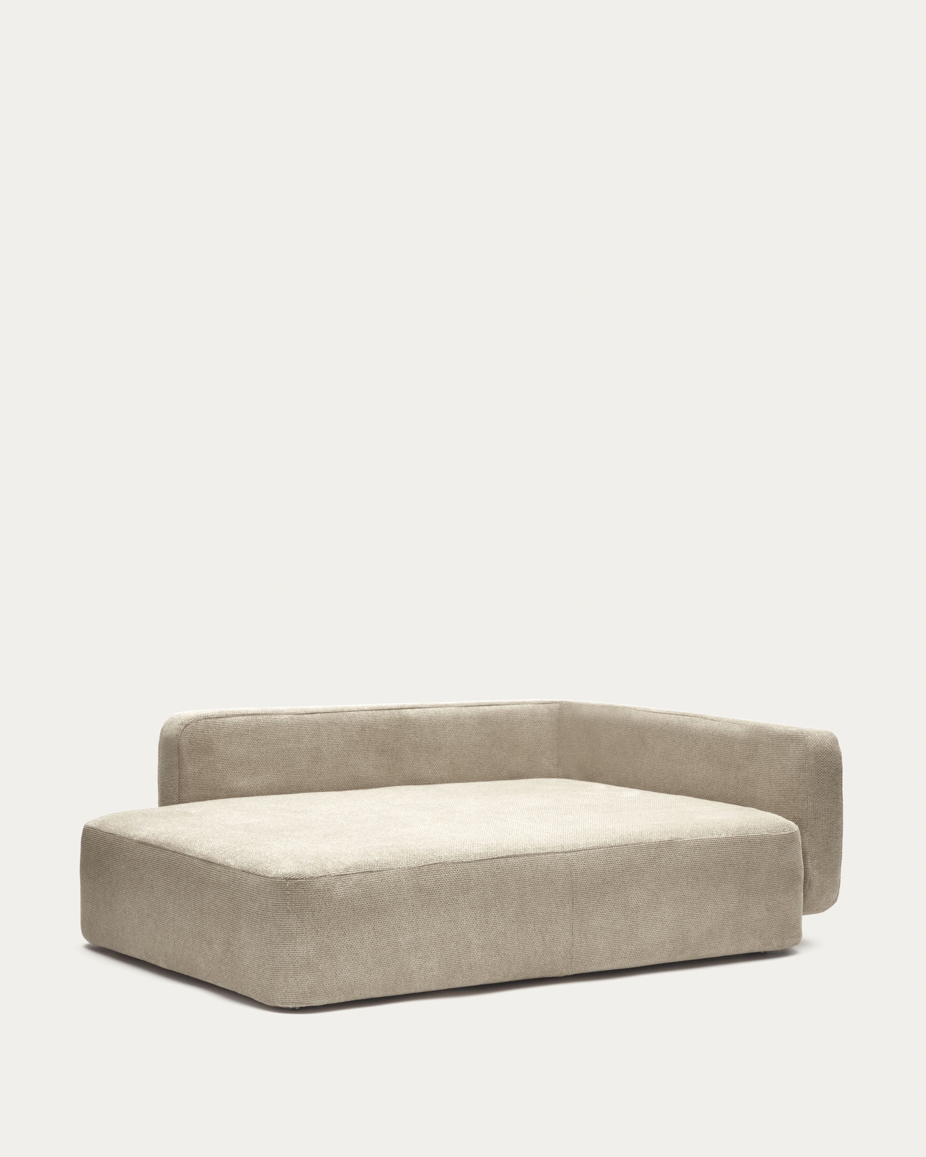 Bowie large bed for pets in beige 73 x 98 cm - Product View