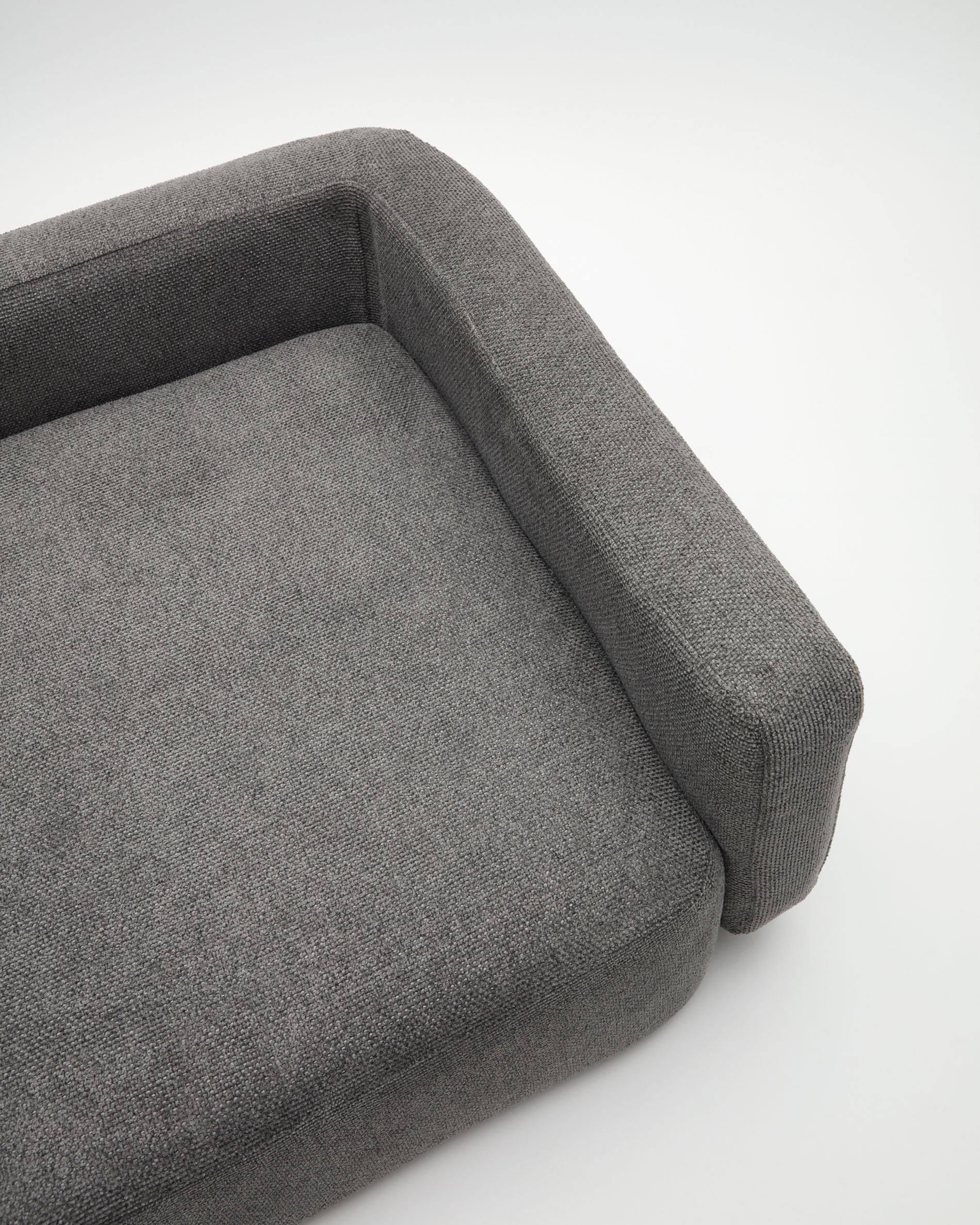 Bowie small bed for pets in dark grey 63 x 80 cm - Detail