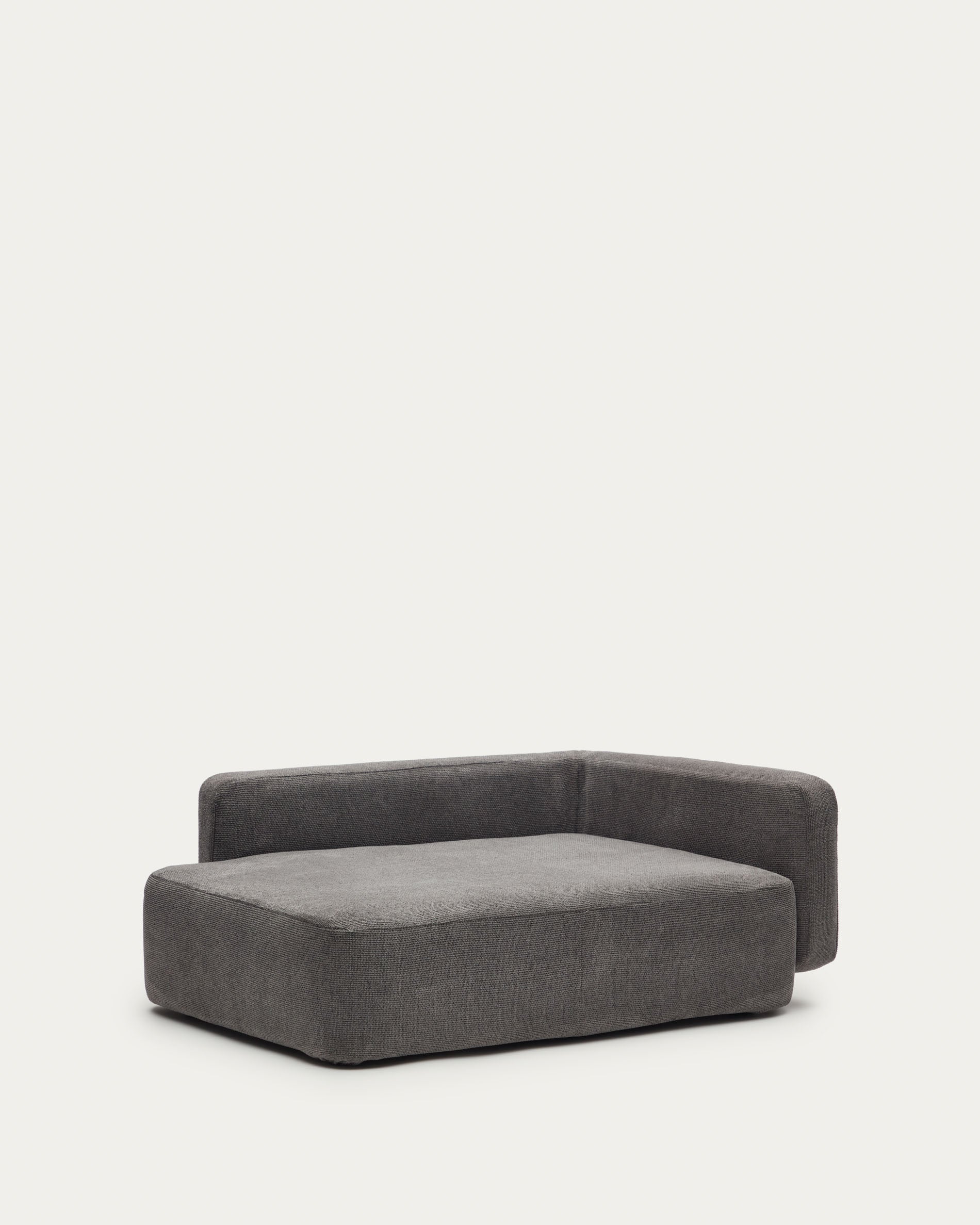 Bowie small bed for pets in dark grey 63 x 80 cm - Product View