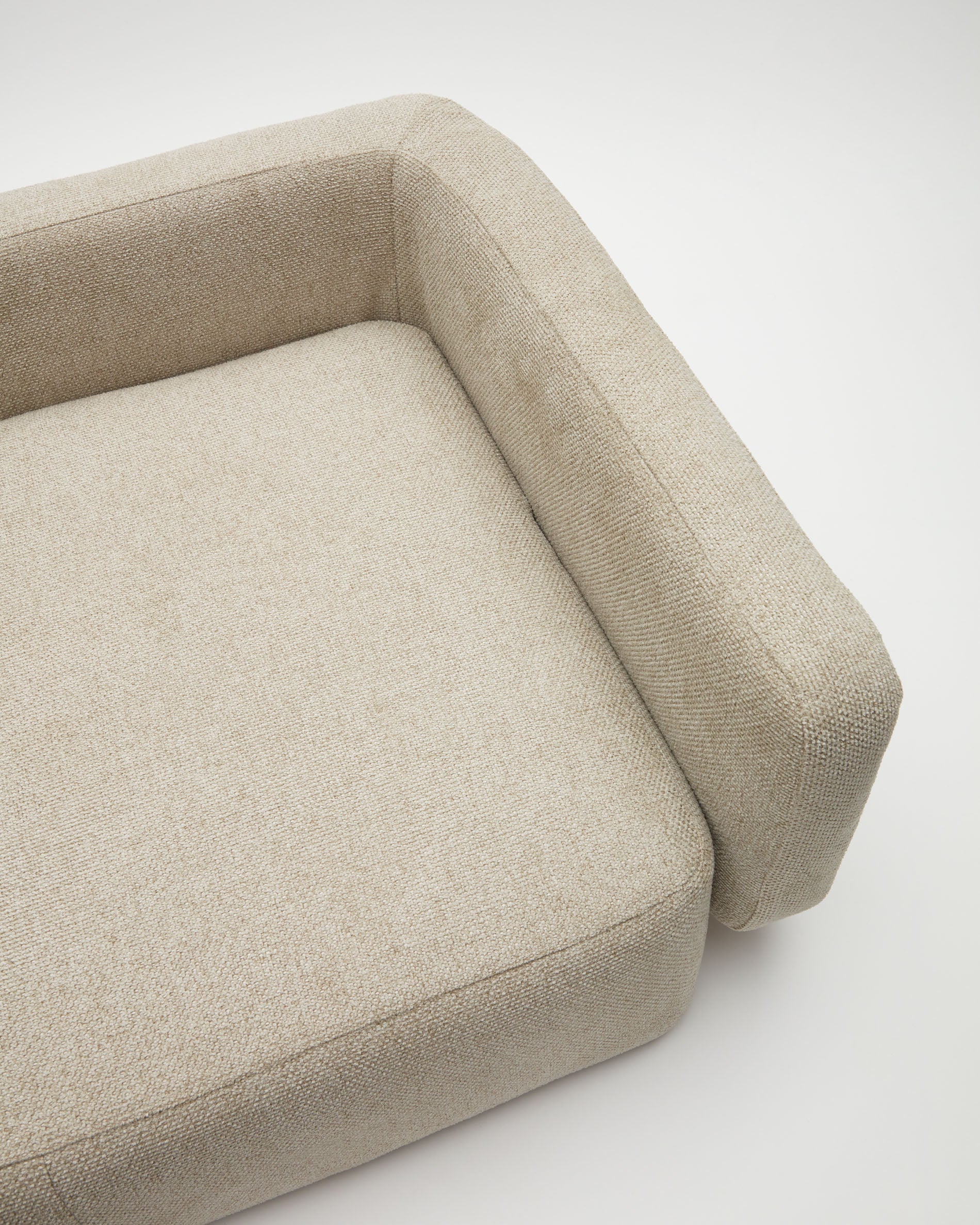 Bowie small bed for pets in beige 63 x 80 cm - Detail