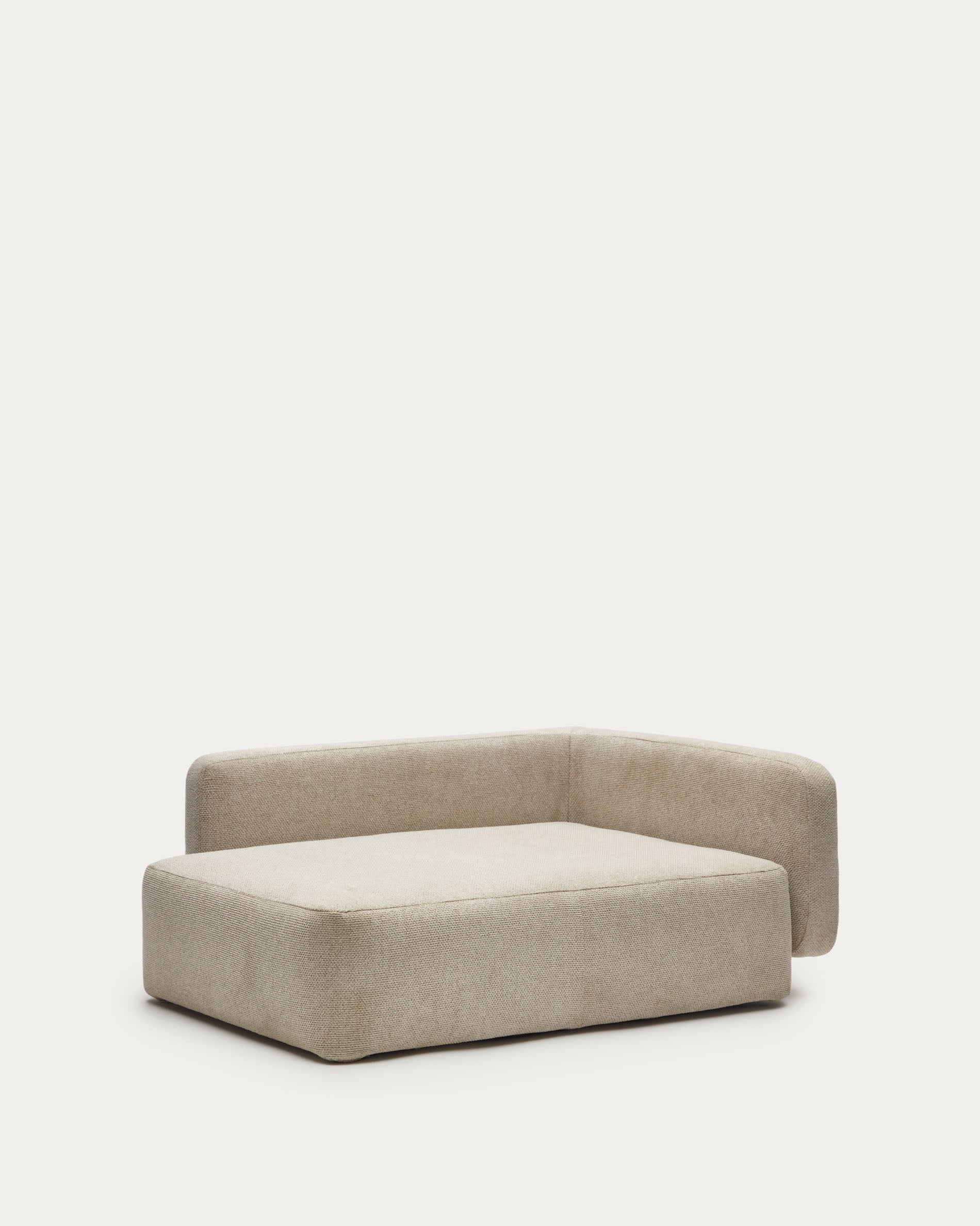 Bowie small bed for pets in beige 63 x 80 cm - Product View