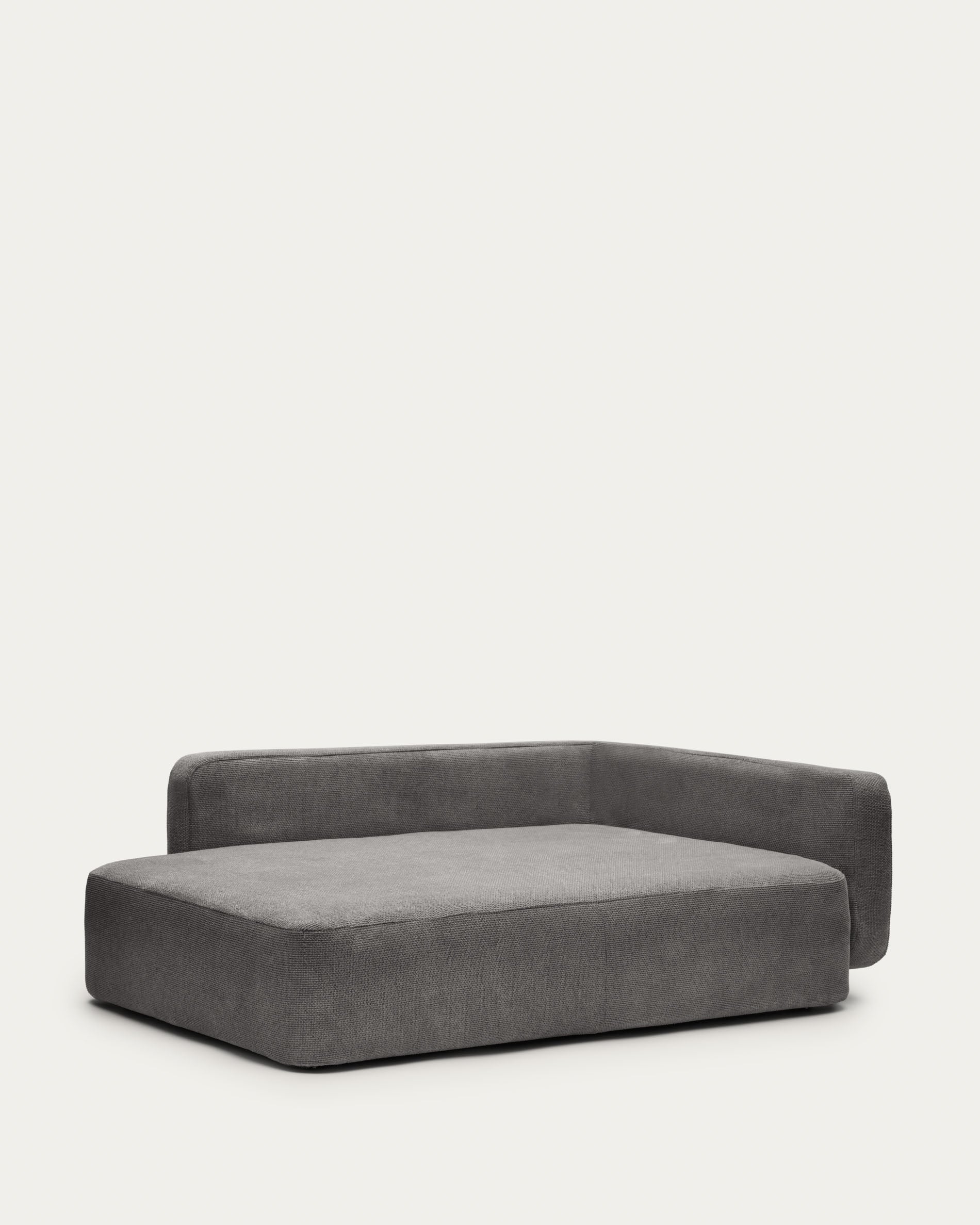 Bowie cover for large bed for pets in dark grey 73 x 98 cm - Product View