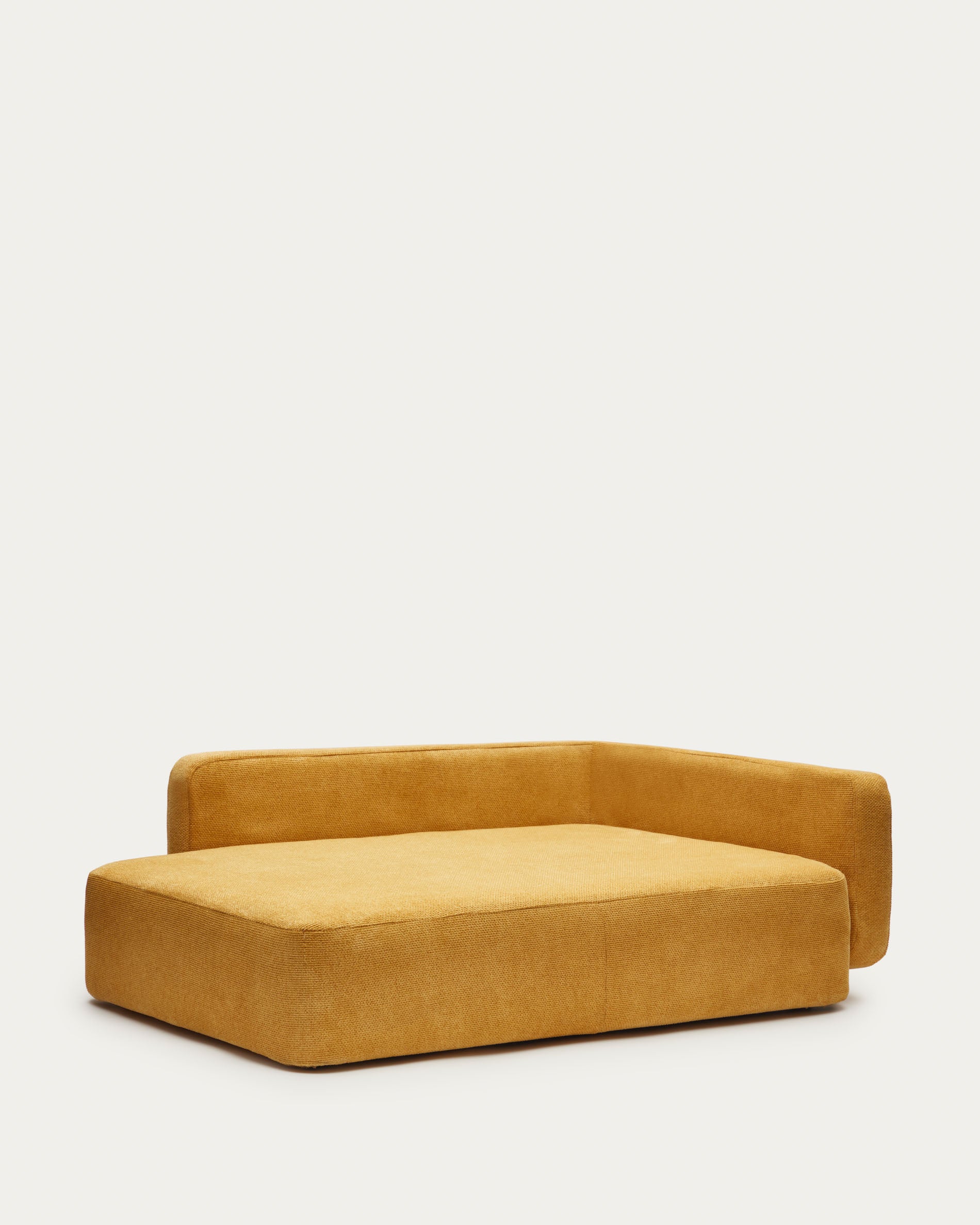 Bowie cover for large bed for pets in mustard, 73 x 98 cm - Product View