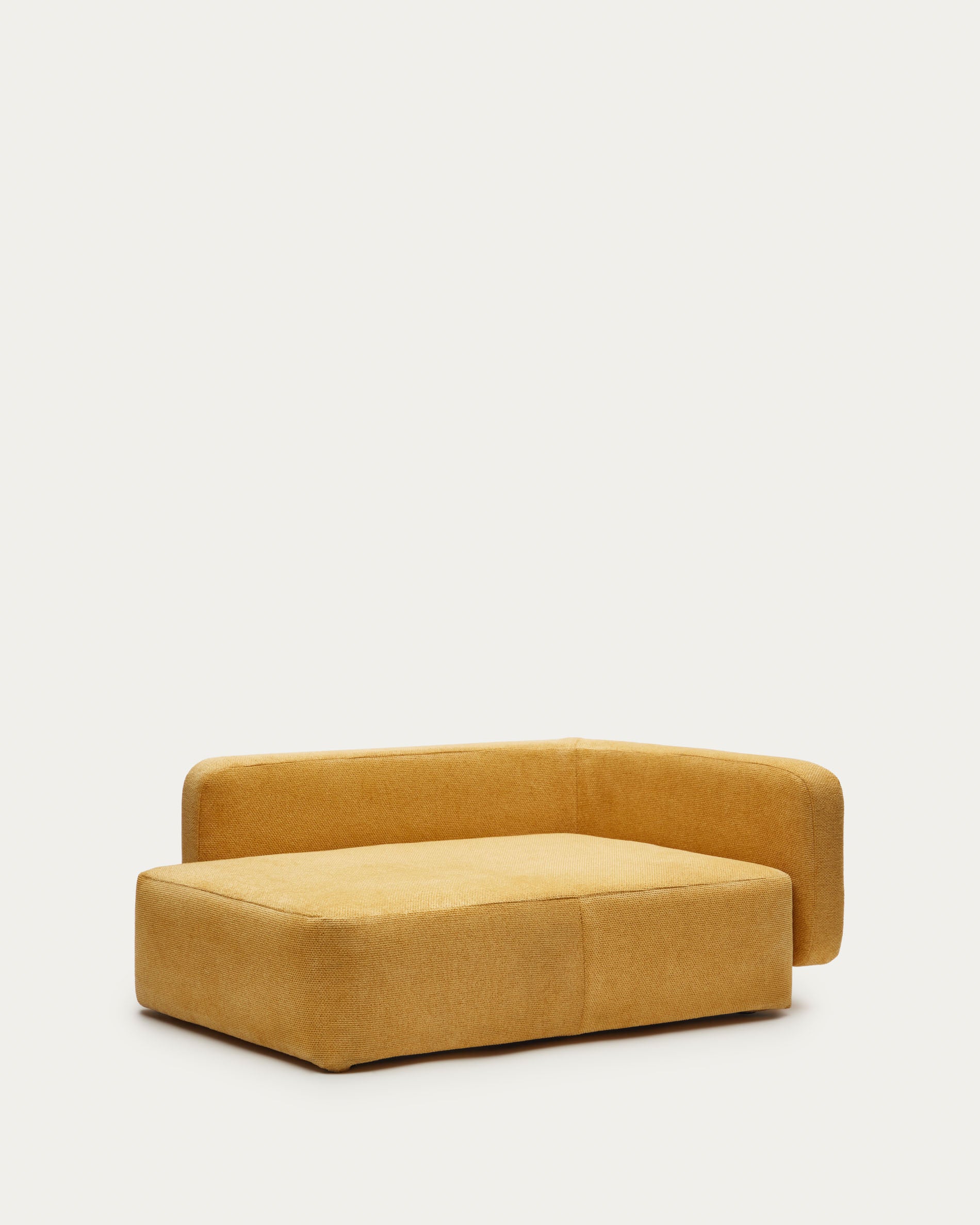 Bowie cover for small bed for pets in mustard, 63 x 80 cm - Product View