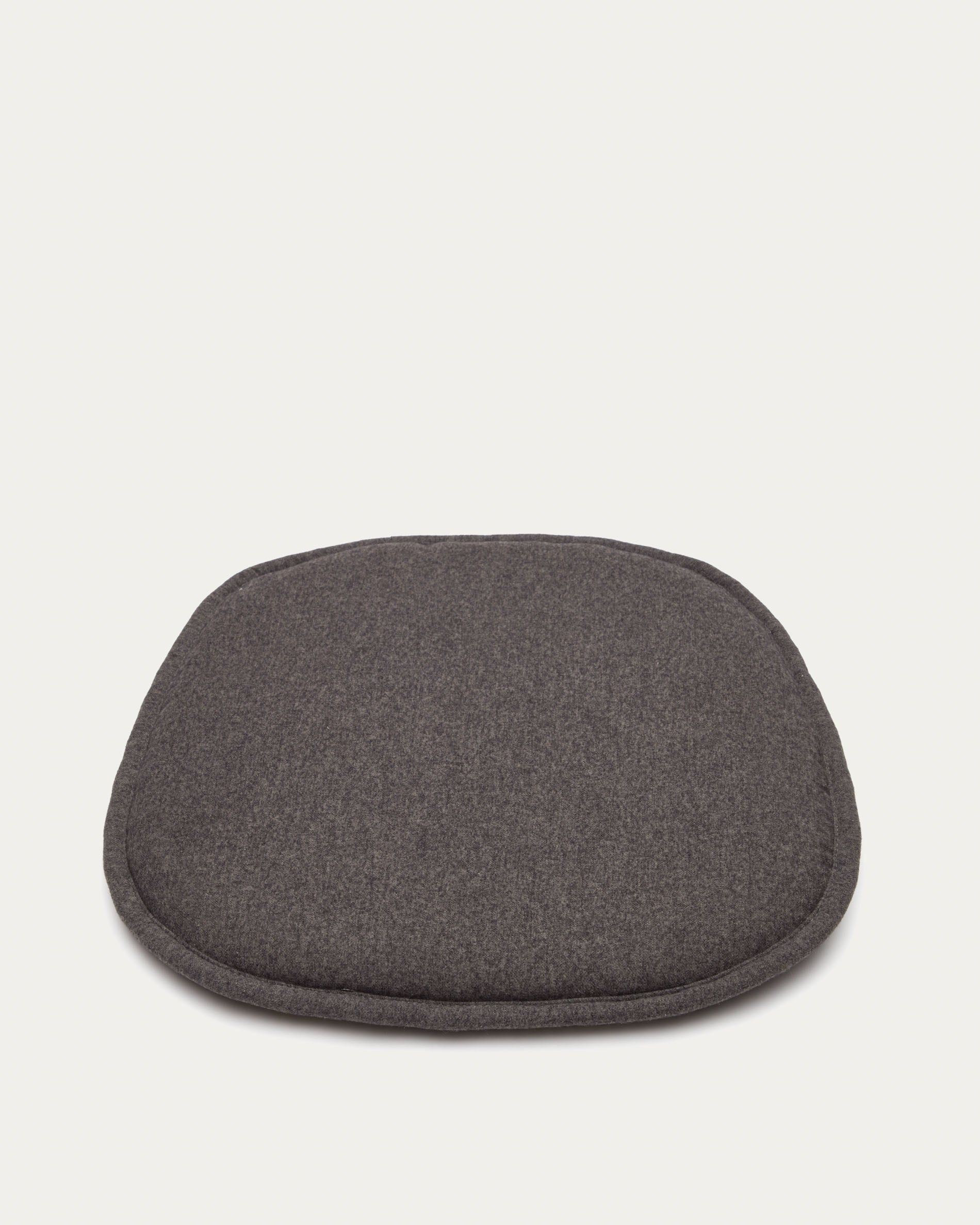 Cushion for Romane chair in dark grey 43 x 43 cm - Product View