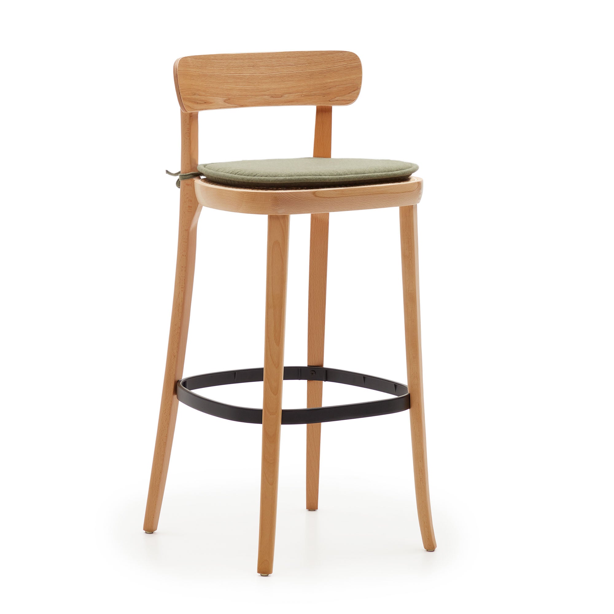 Cushion for Romane chair in green 43 x 43 cm - Product Image