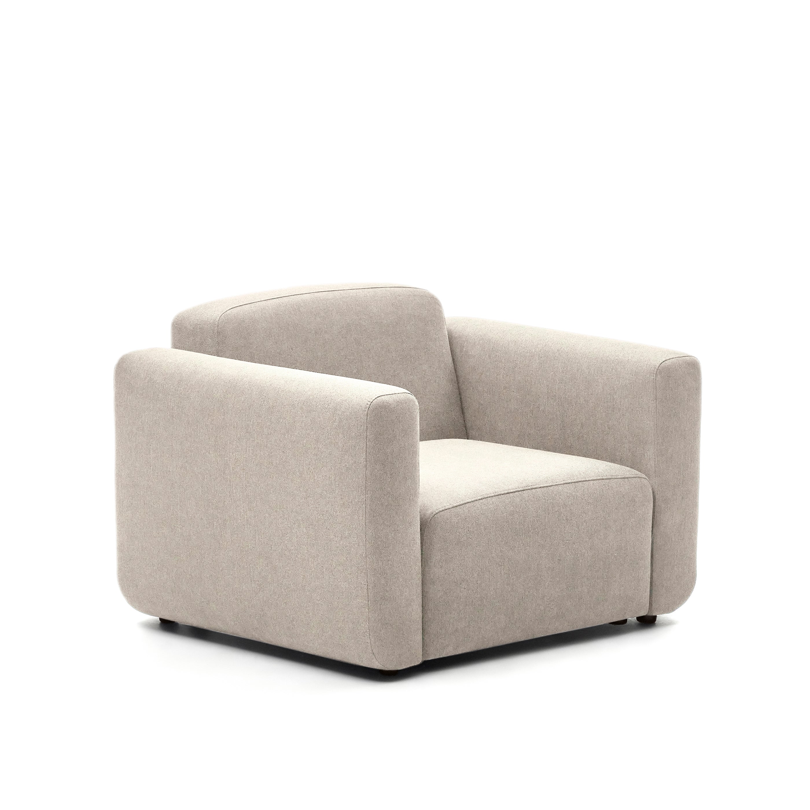 Neom modular armchair in beige FSC Mix Credit - Product Image