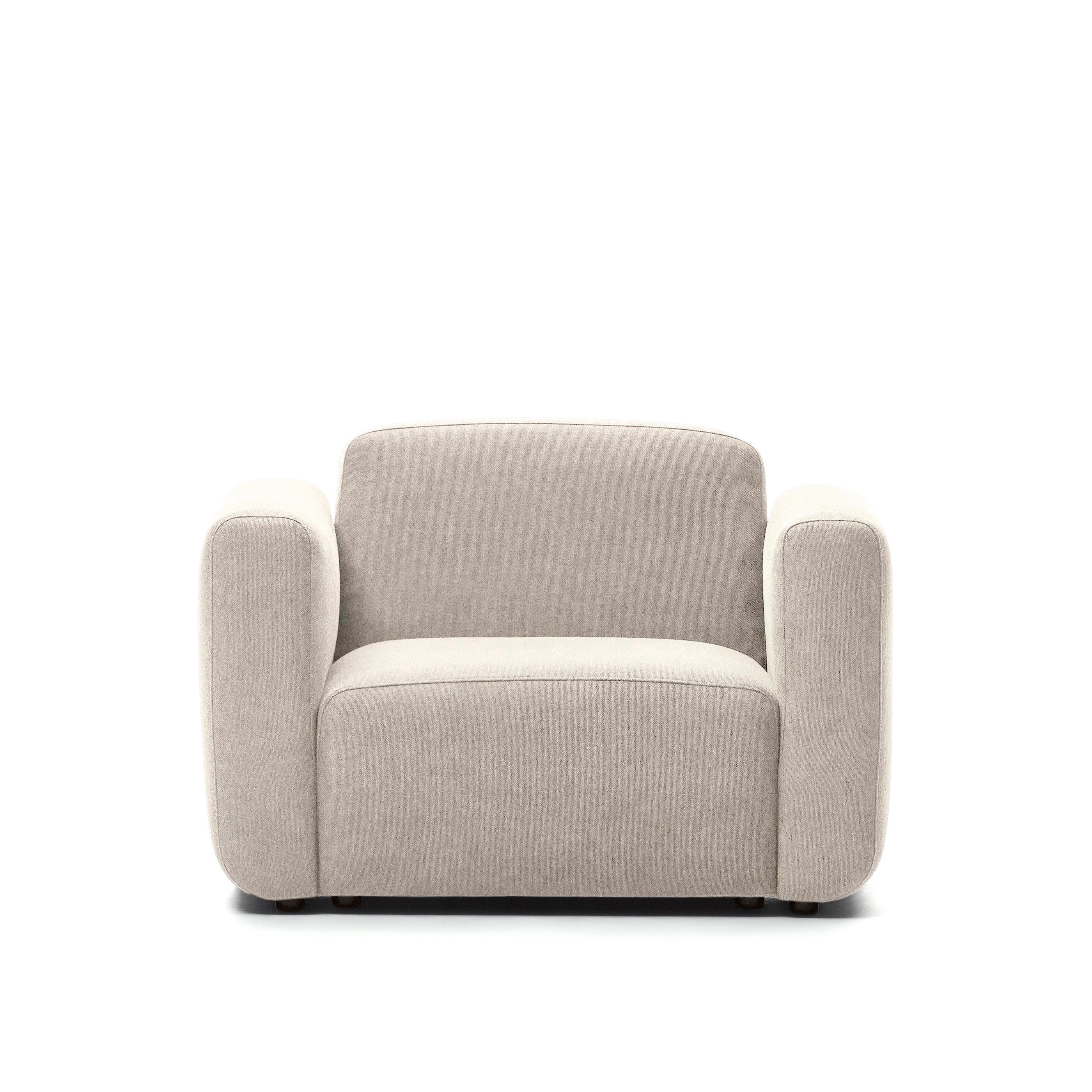 Neom modular armchair in beige FSC Mix Credit - Product Image