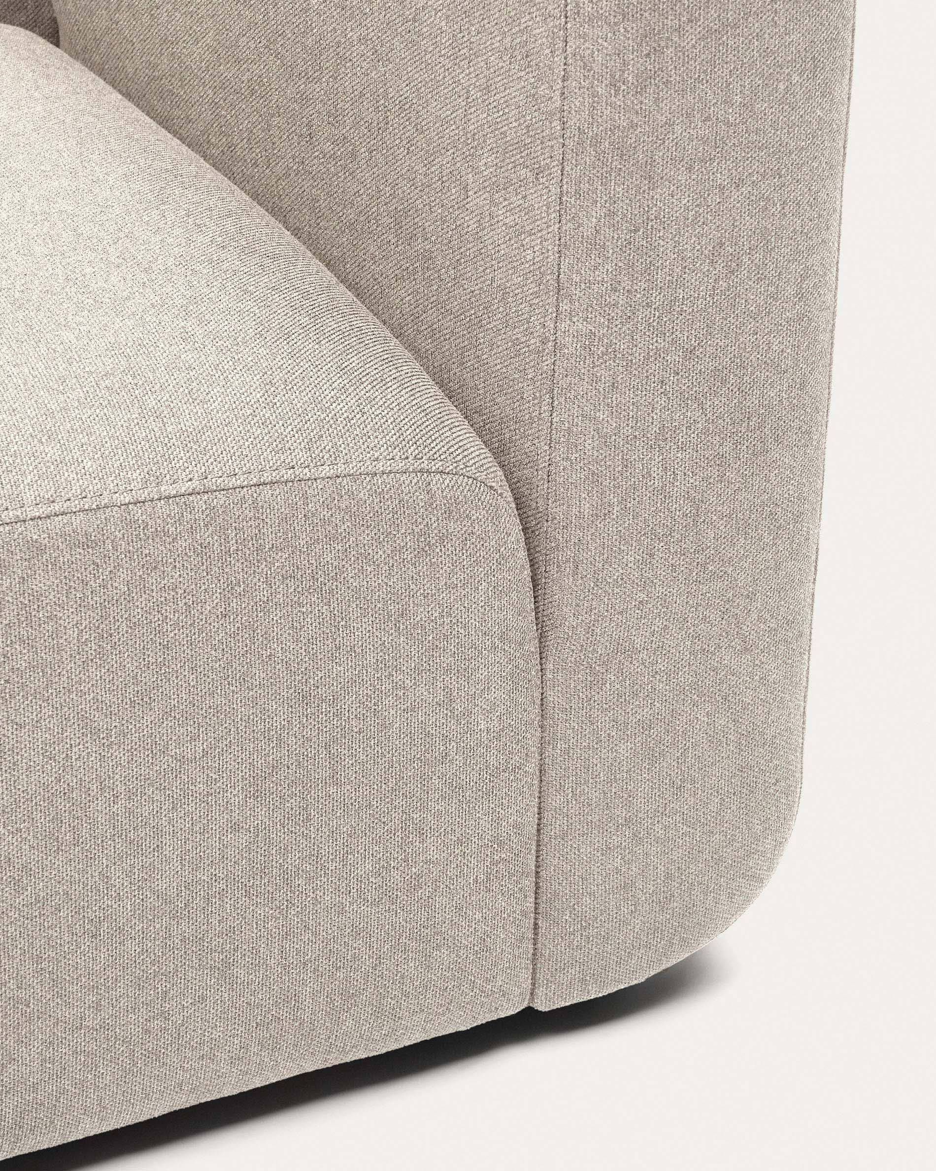 Neom modular armchair in beige FSC Mix Credit - Detail