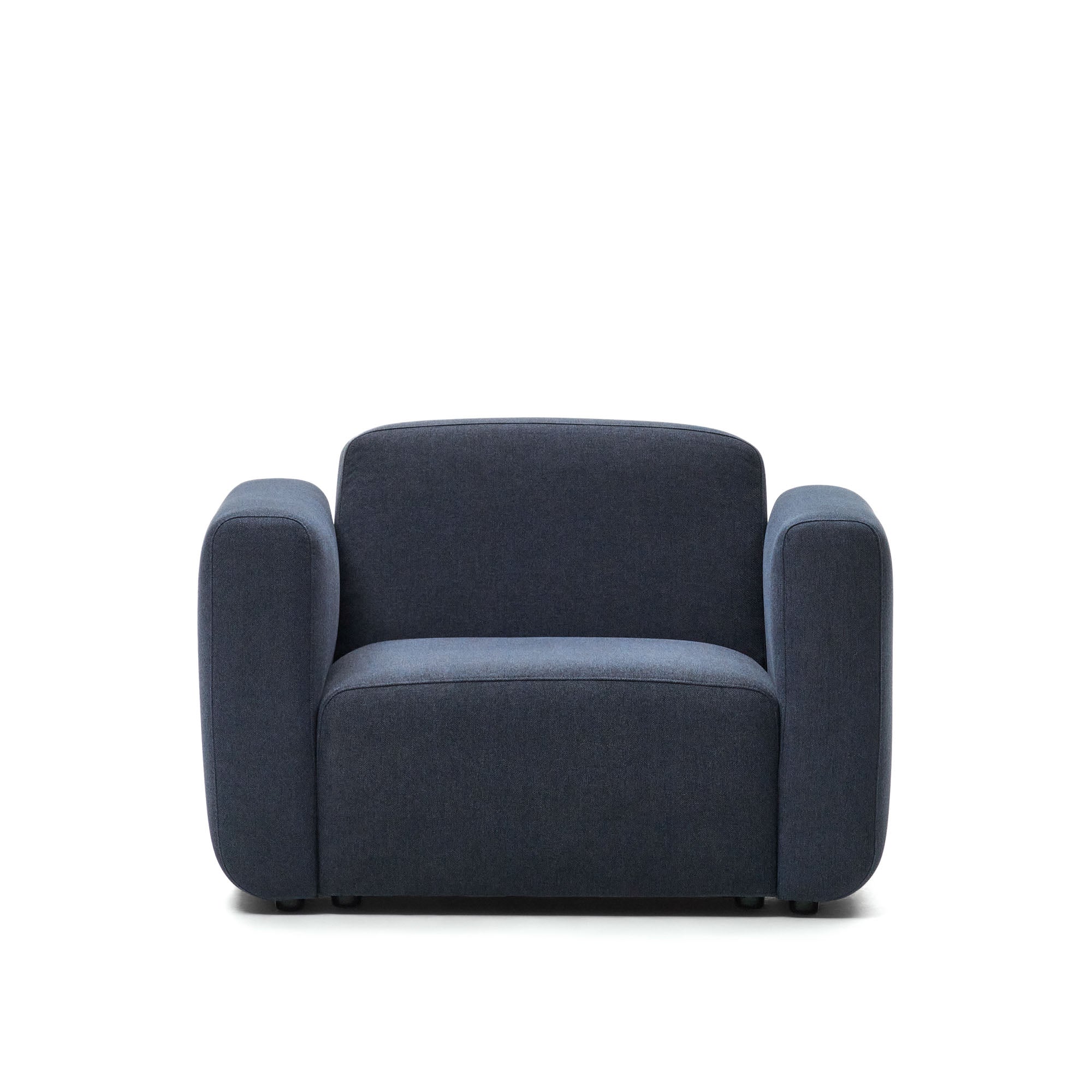 Neom modular armchair in blue FSC Mix Credit - Product Image