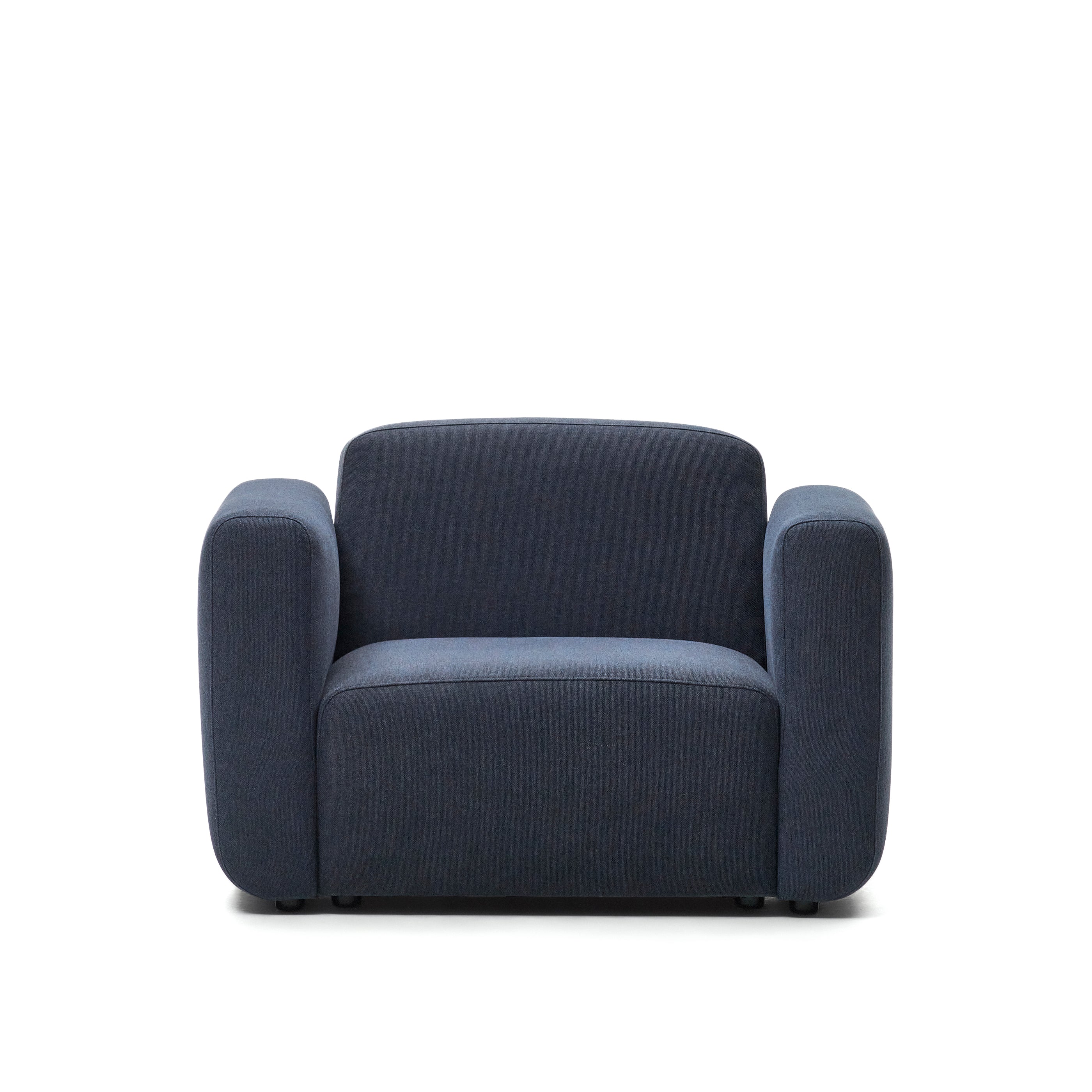 Neom modular armchair in blue FSC Mix Credit - Product Image