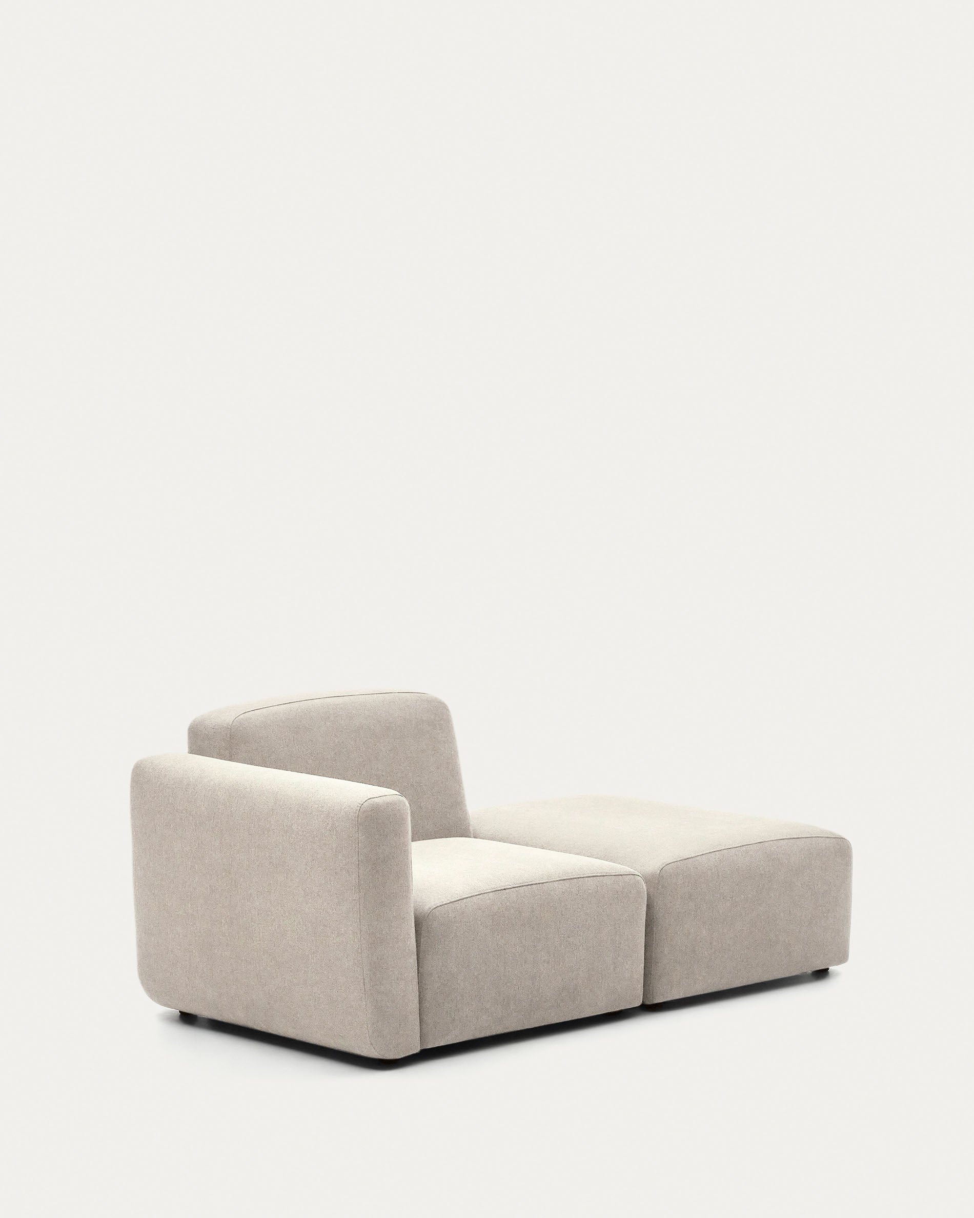 Neom 1 seater modular sofa with back module in beige, 169 cm FSC Mix Credit - Product View