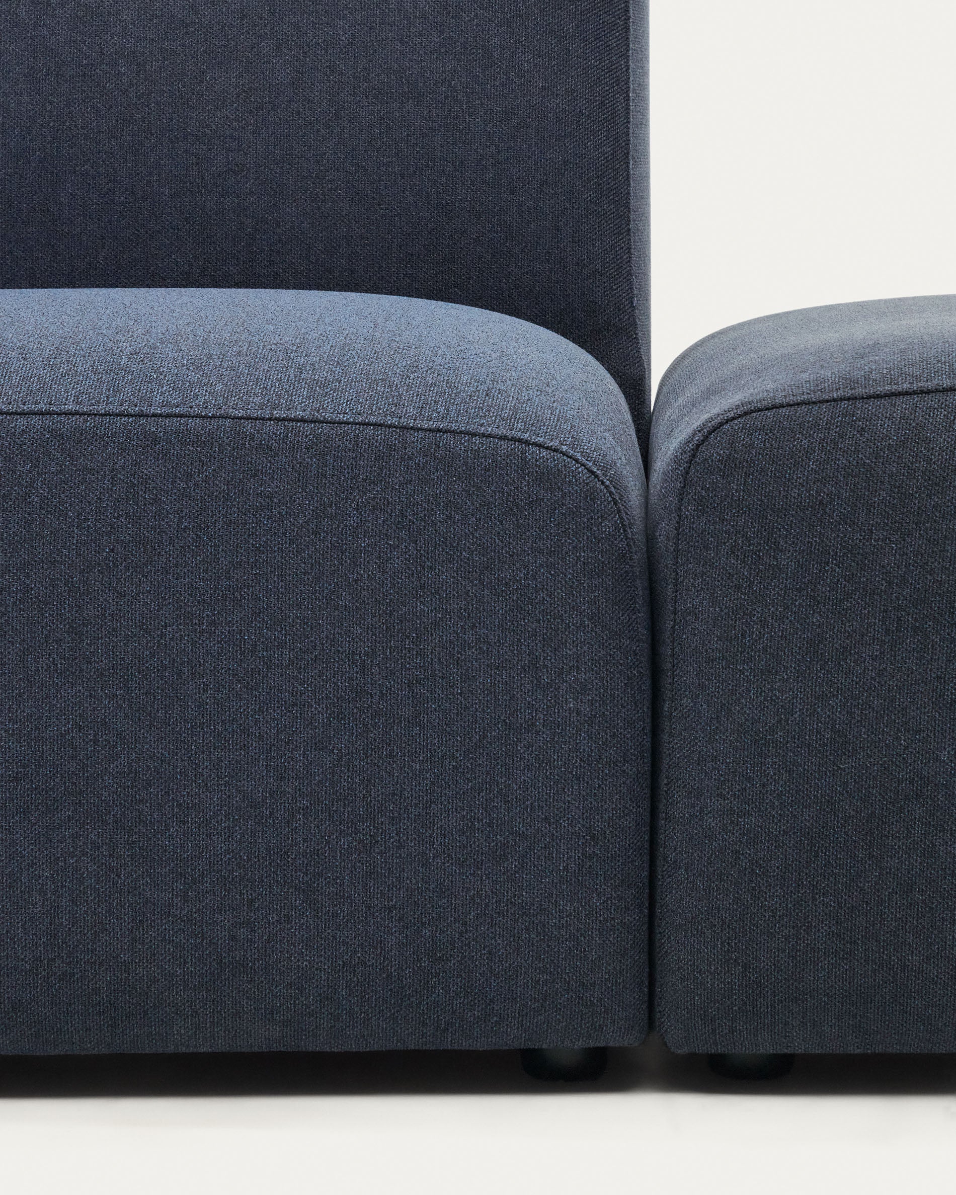 Neom 1 seater modular sofa with back module in blue, 169 cm FSC Mix Credit - Detail
